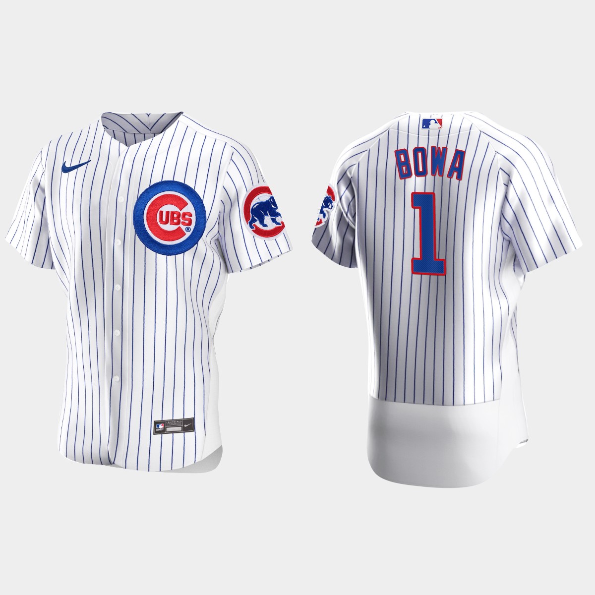 Men's Chicago Cubs Larry Bowa White Retired Player Jersey