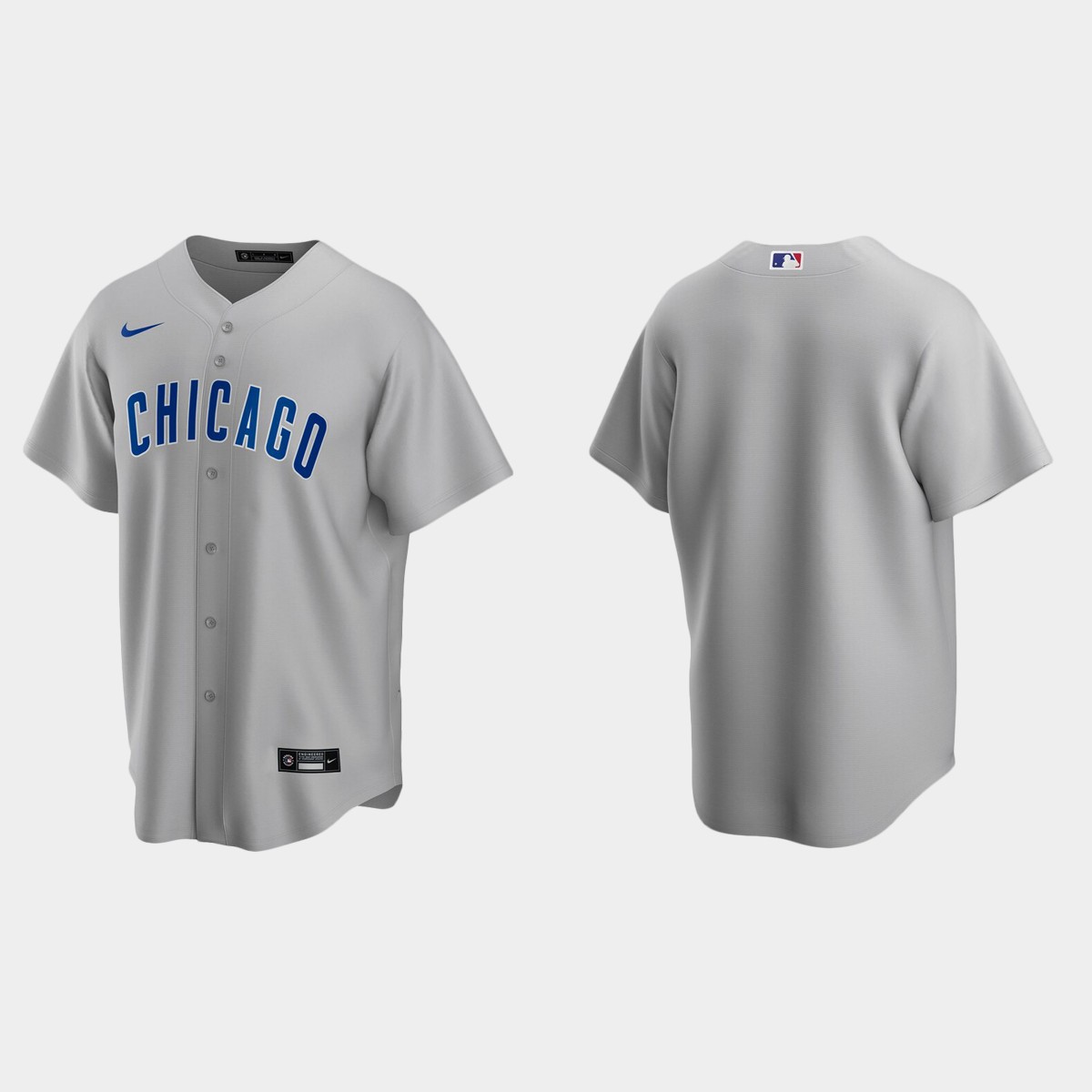 Men's Chicago Cubs Road Jersey - Gray