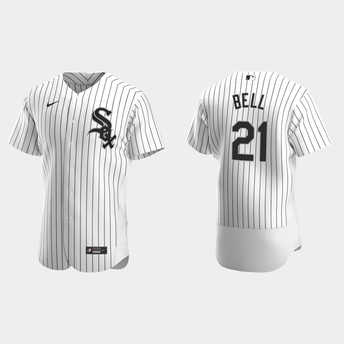 Men's Chicago White Sox George Bell White Retired Player Jersey