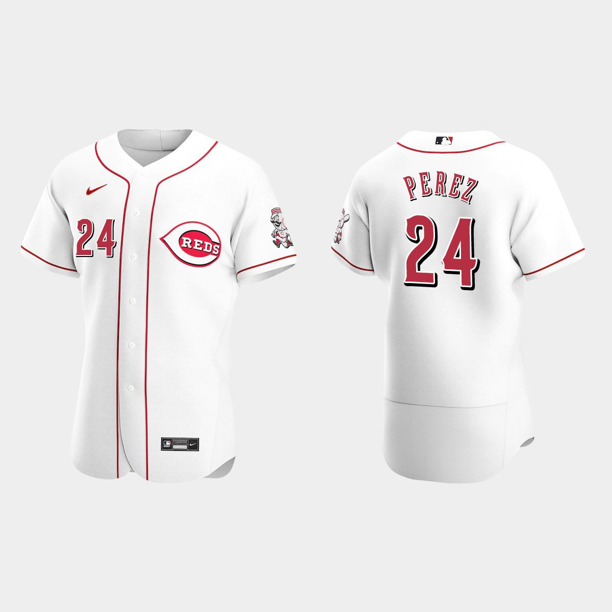 Men's Cincinnati Reds Tony Perez 2020 Home Jersey - White
