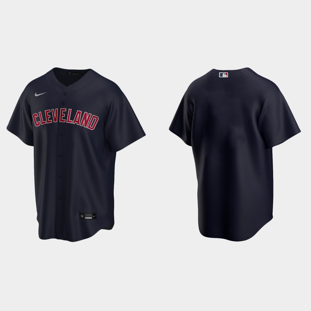 Men's Cleveland Indians Alternate Jersey - Navy