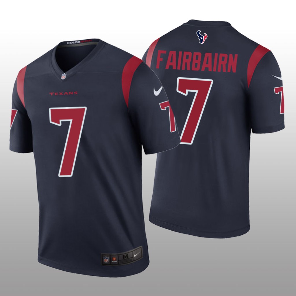 Men's Color Rush Legend Ka'imi Fairbairn #7 Houston Texans Navy Jersey