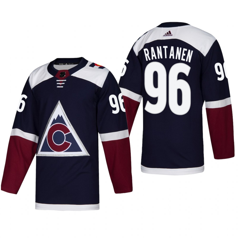 Men's Colorado Avalanche Mikko Rantanen #96 2018-19 Alternate Reasonable Jersey - Navy