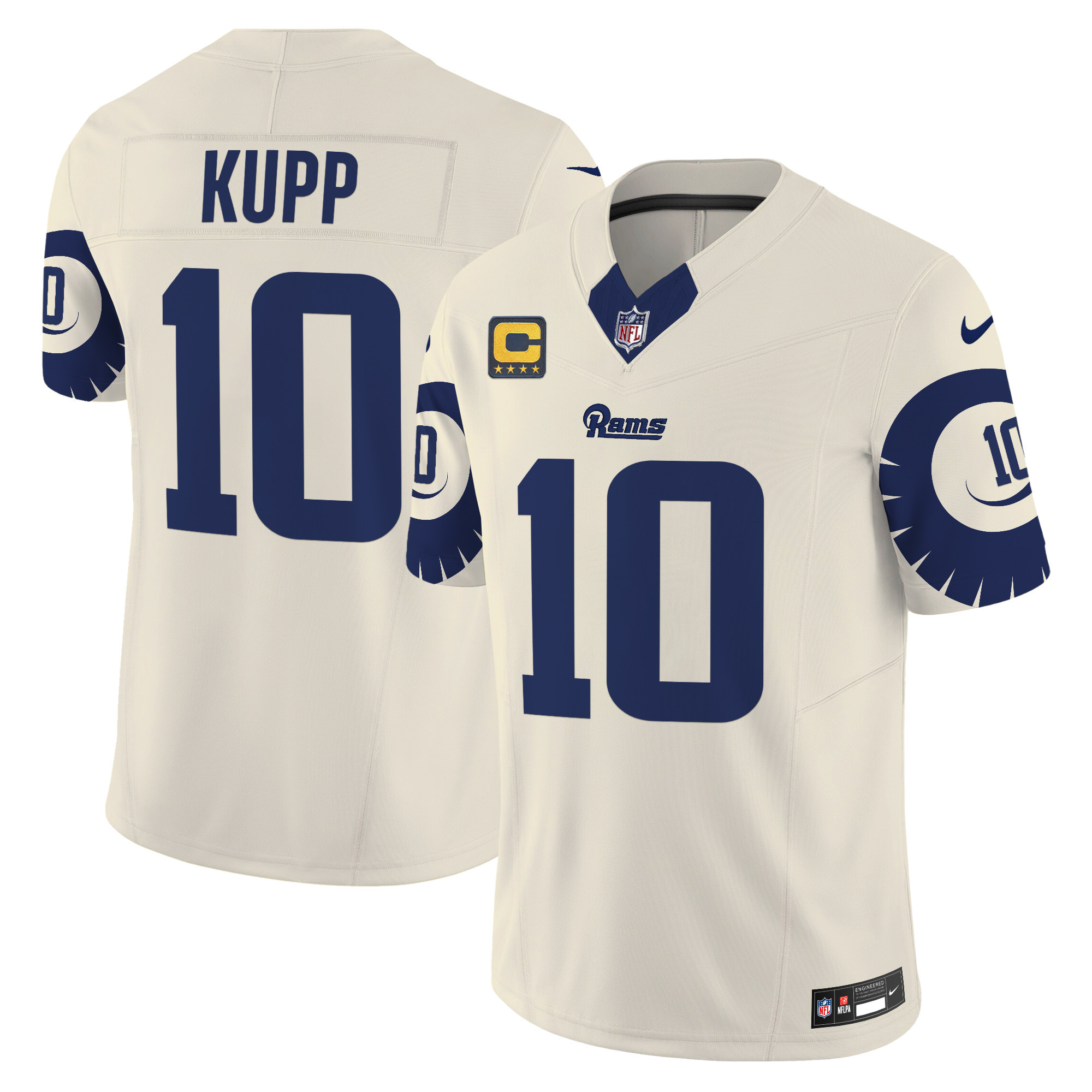 Men's Cooper Kupp Los Angeles Rams Special Vapor Limited Bone Jersey - All Stitched