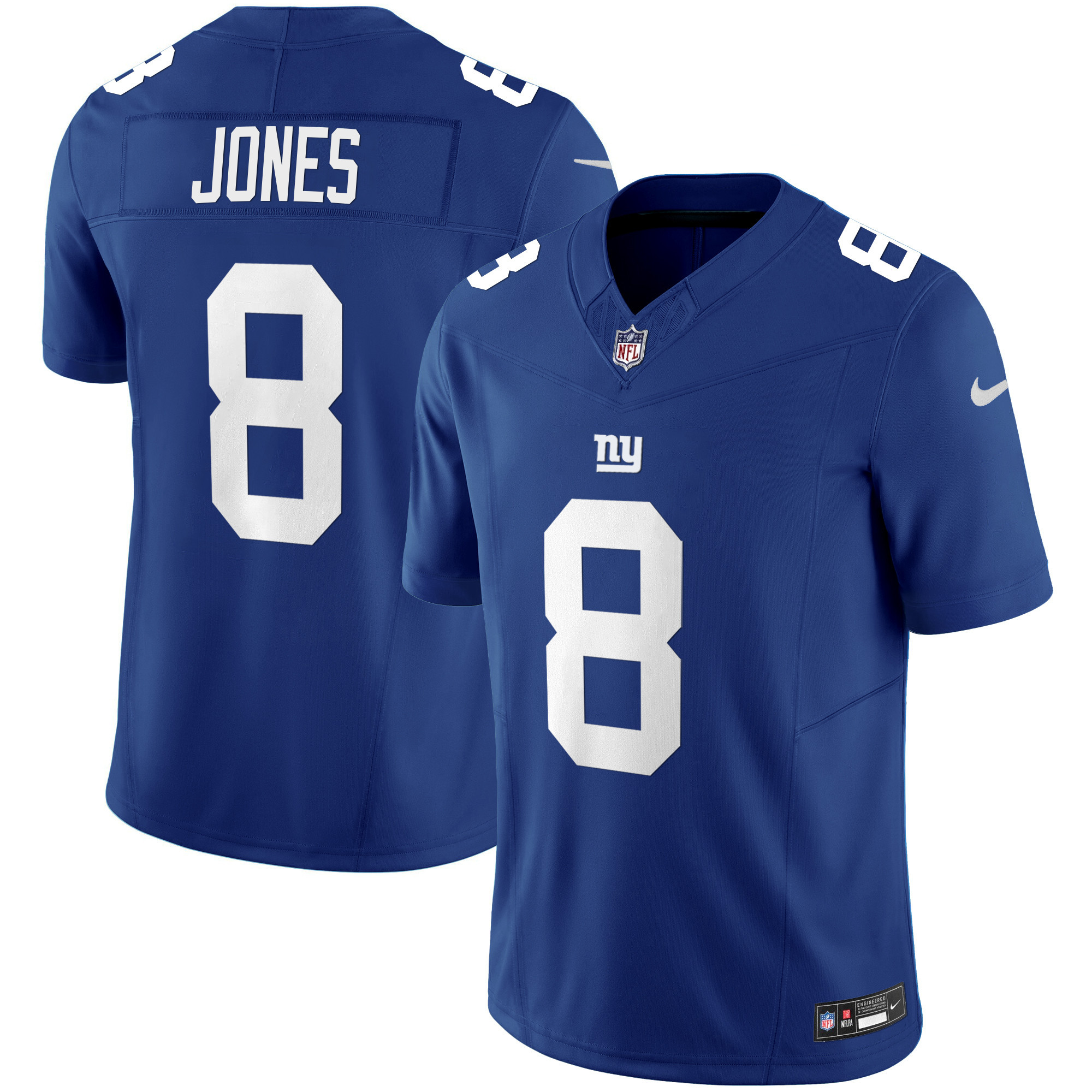 Men's Daniel Jones San Francisco Giants Vapor Limited Royal Jersey - All Stitched