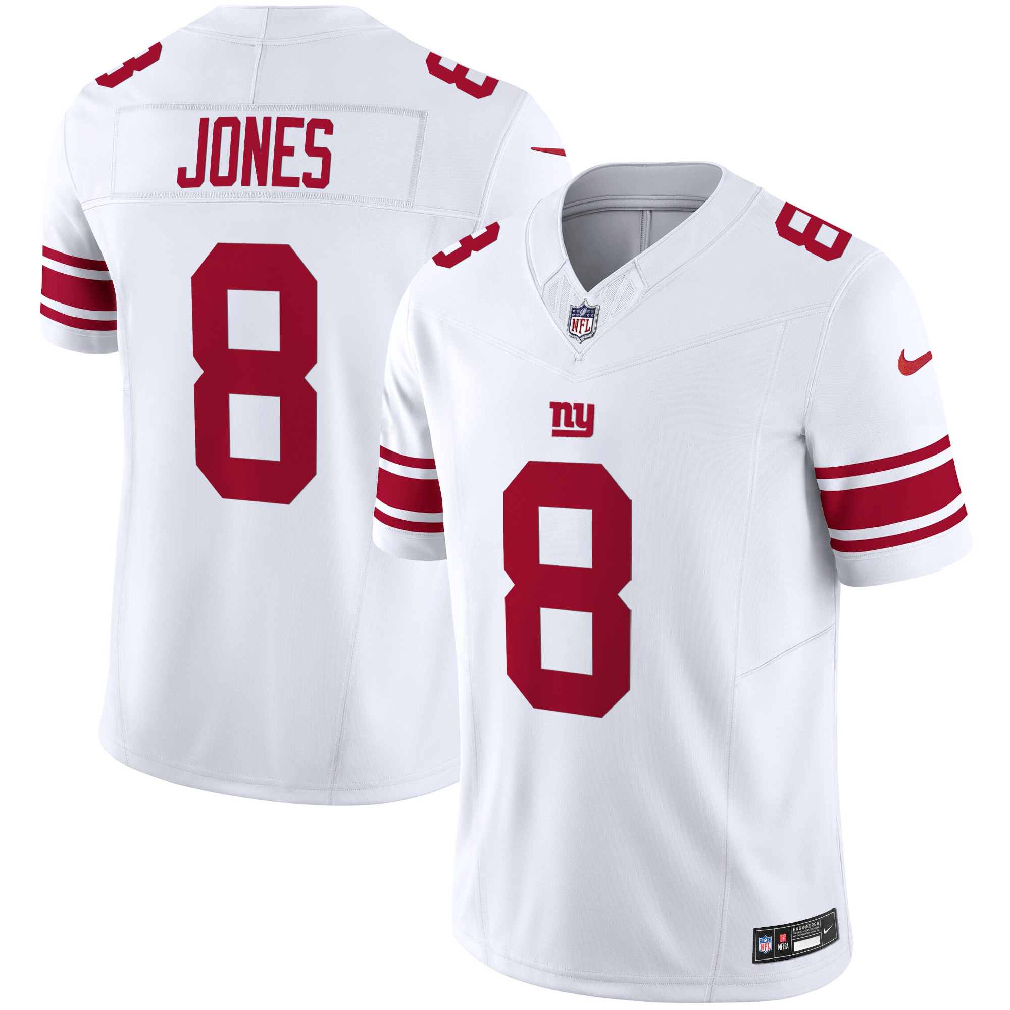 Men's Daniel Jones San Francisco Giants Vapor Limited White Jersey - All Stitched