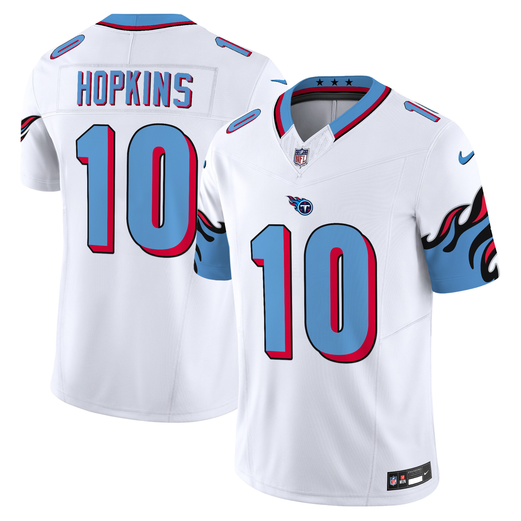 Men's DeAndre Hopkins Tennessee Titans Special Vapor Limited White Jersey - All Stitched