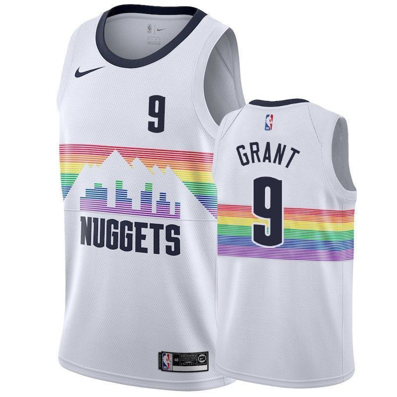 Men’s Denver Nuggets Jerami Grant 9 City Men’s Jersey