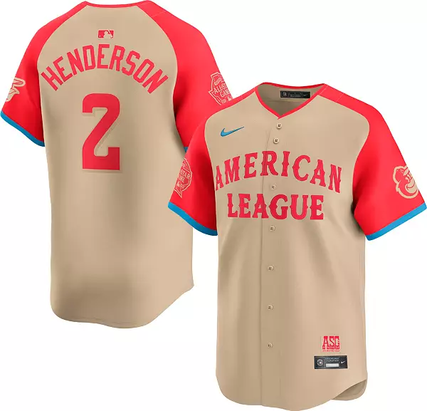 Men's Gunnar Henderson American League 2024 All-Star Game Limited Jersey - Cream
