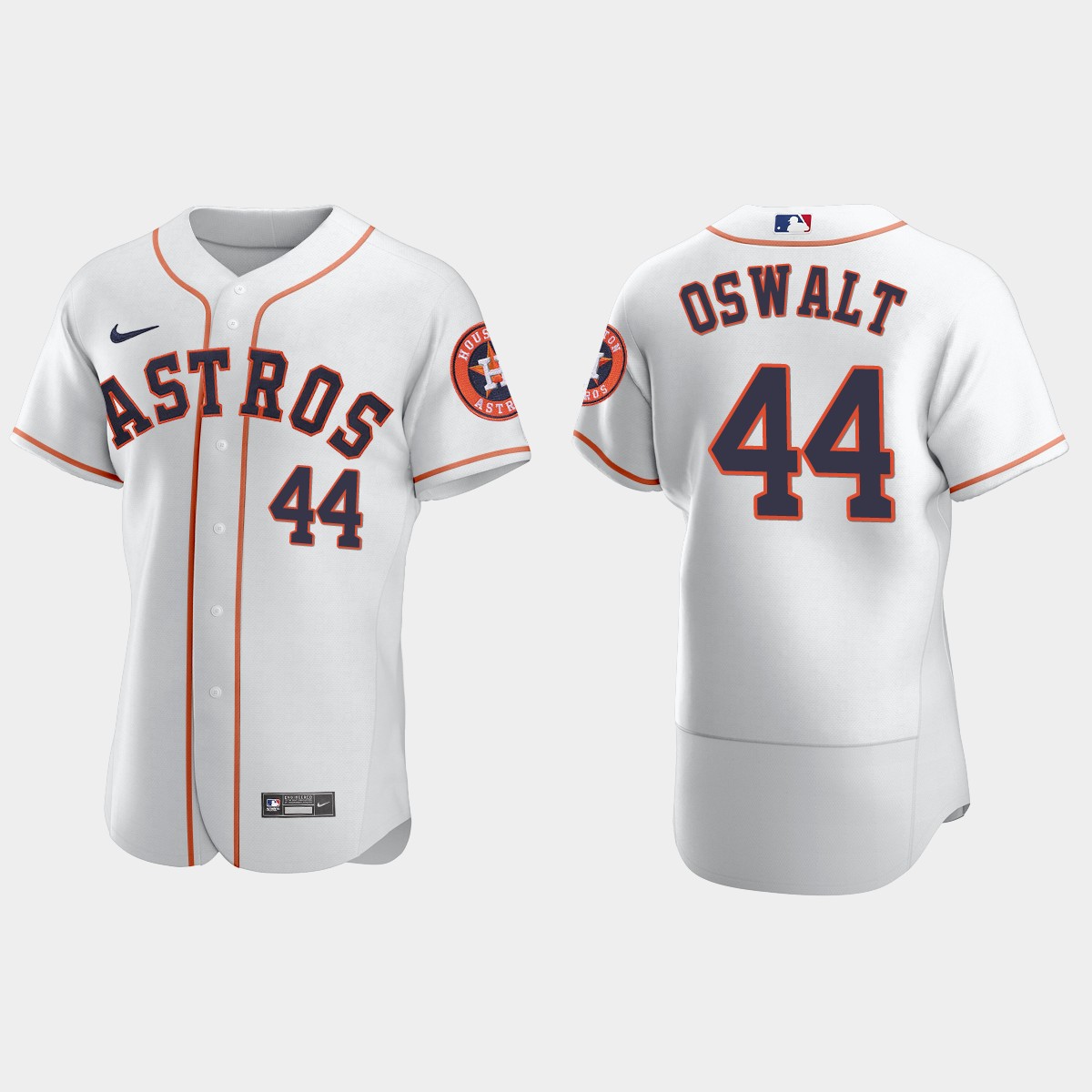 Men's Houston Astros Roy Oswalt White Retired Player Jersey