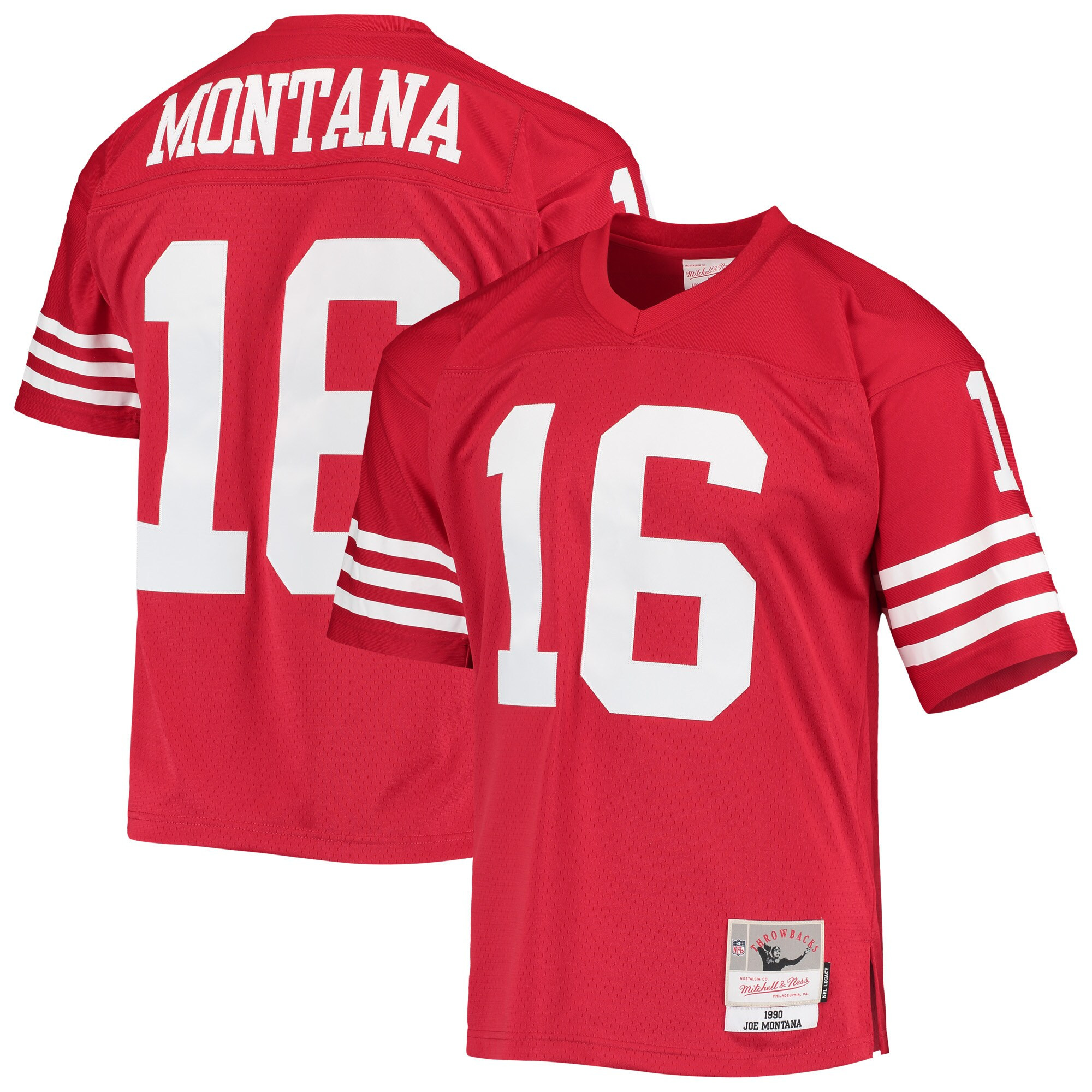 Men's Joe Montana San Francisco 49ers Mitchell & Ness Legacy Jersey - All Stitched