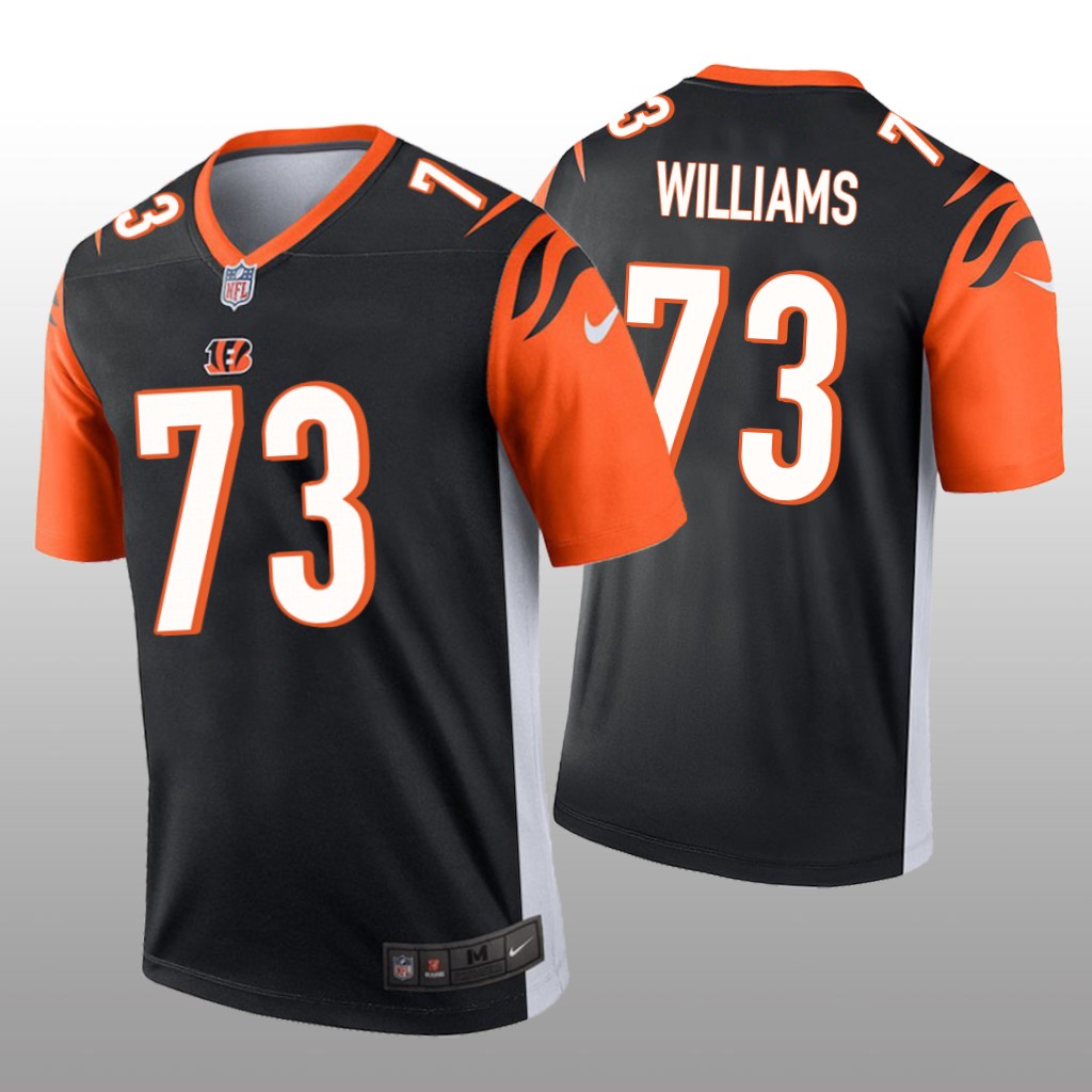 Men's Jonah Williams #73 Cincinnati Bengals Black Legend Jersey