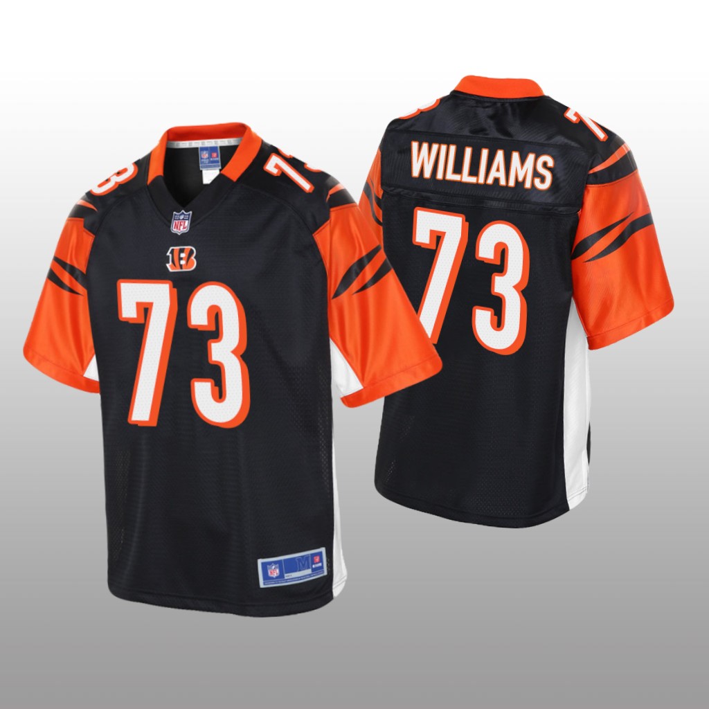 Men's Jonah Williams #73 Cincinnati Bengals Black Pro Line Jersey