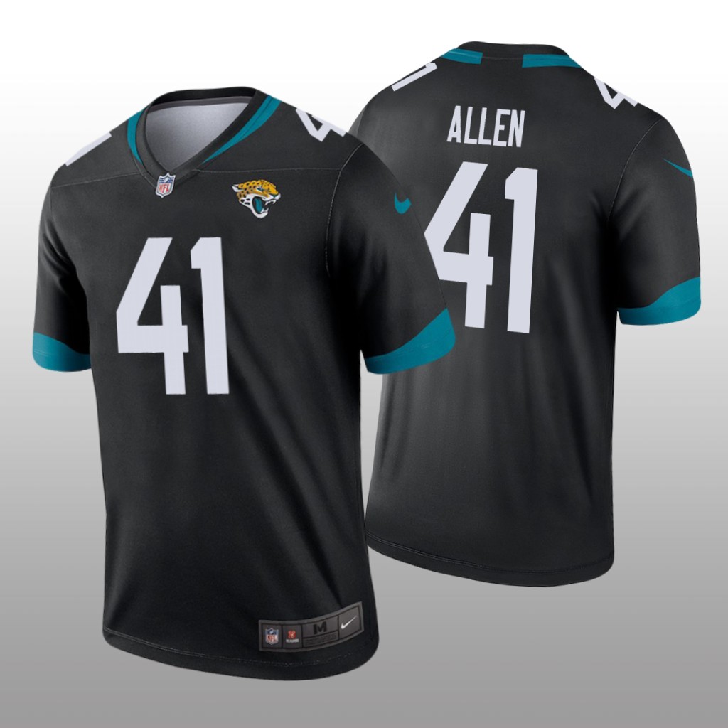 Men's Josh Allen #41 Jacksonville Jaguars Black Legend Jersey