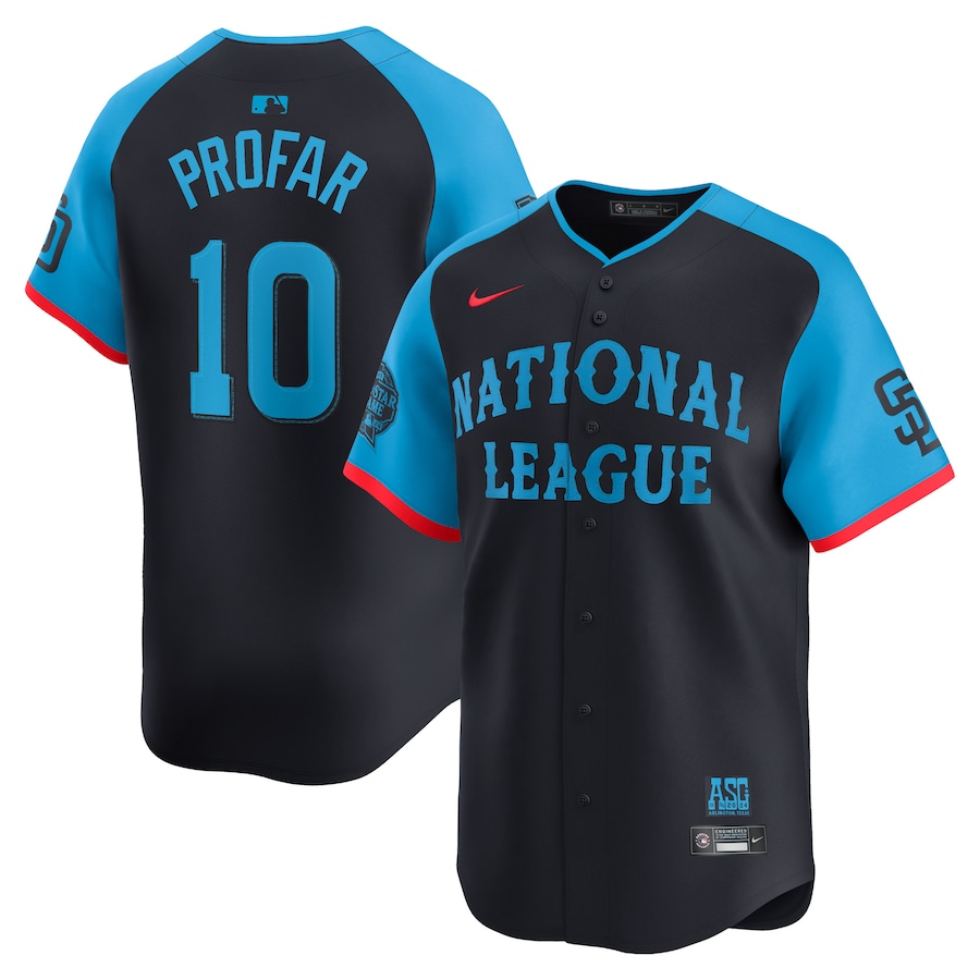 Men's Jurickson Profar National League 2024 All-Star Game Limited Jersey - Navy