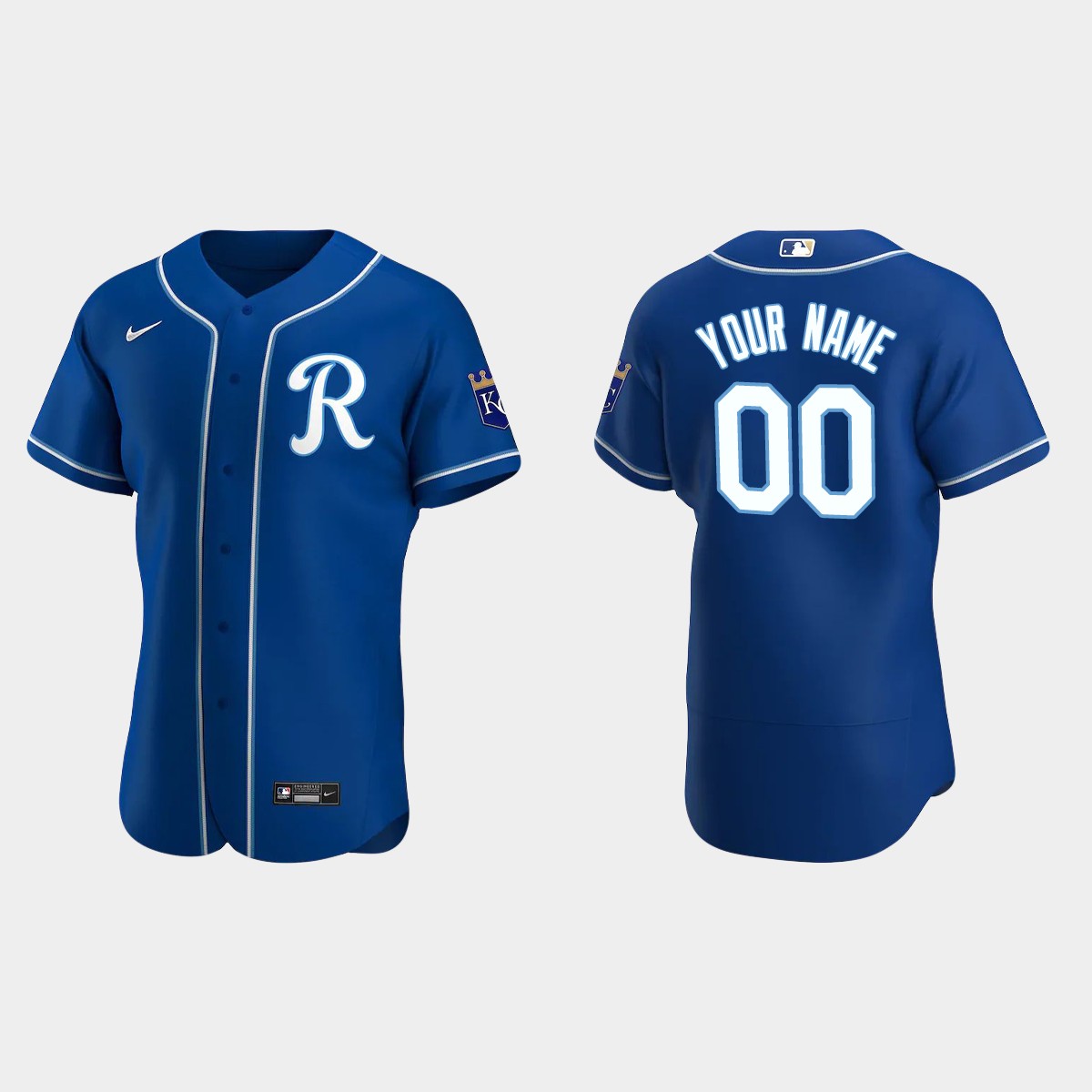 Men's Kansas City Royals Royal 2020 Alternate Custom Jersey