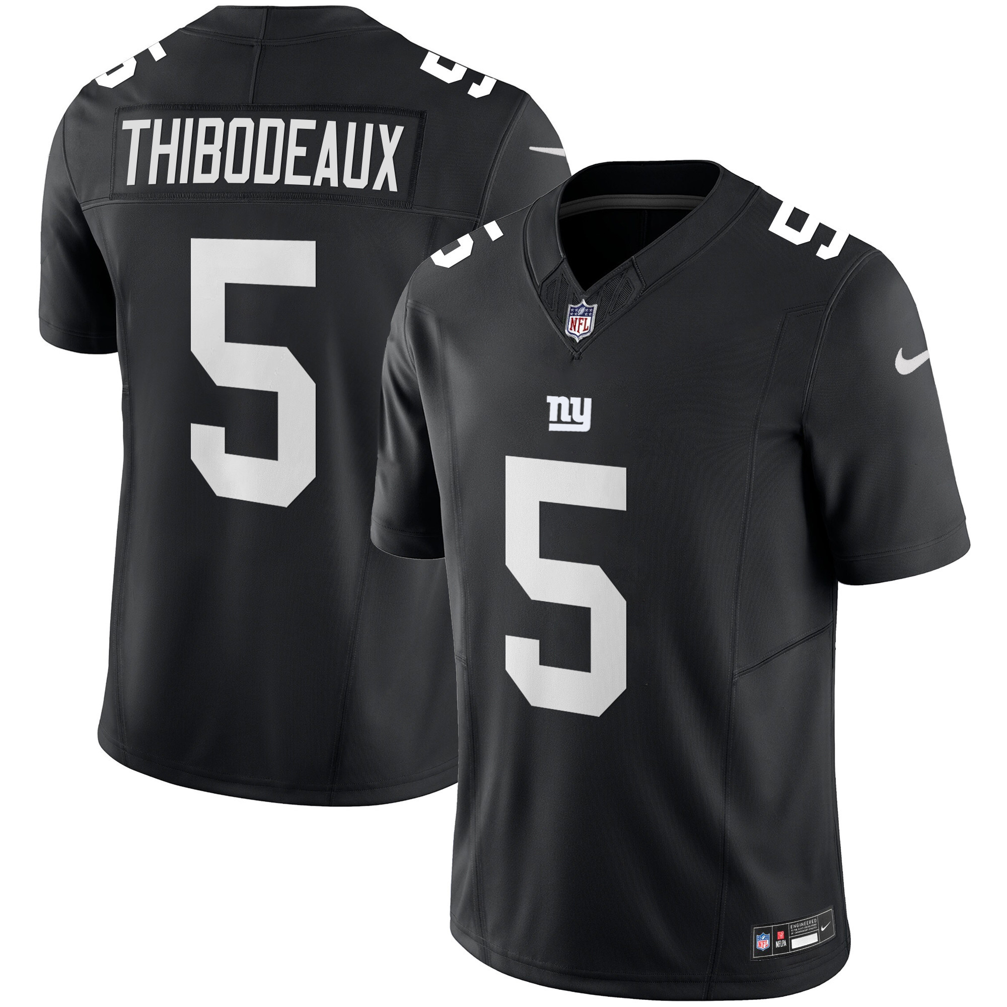Men's Kayvon Thibodeaux San Francisco Giants Vapor Limited Black Jersey - All Stitched