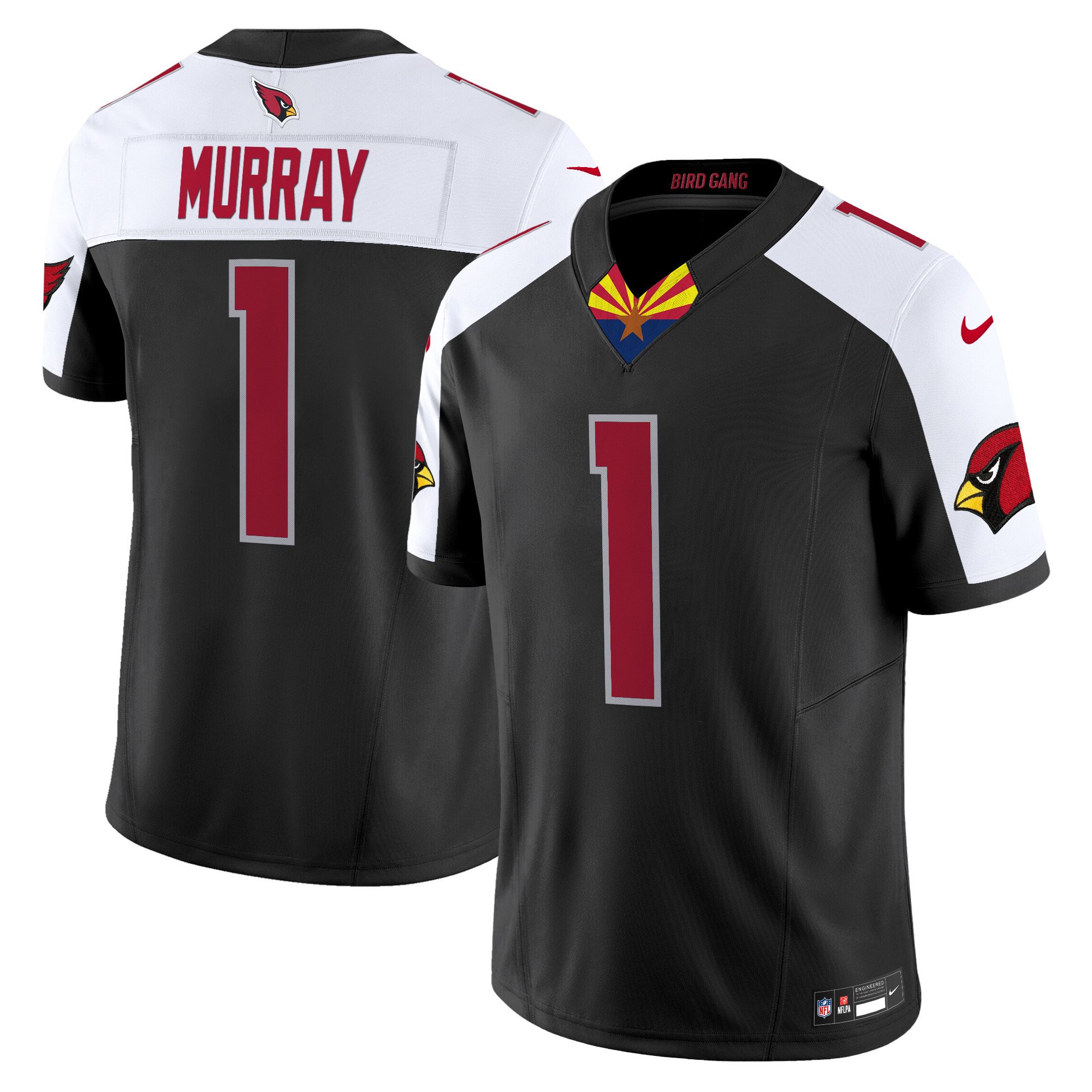 Men's Kyler Murray Arizona Cardinals 2024 Special Vapor Limited Black Alternate Jersey - All Stitched