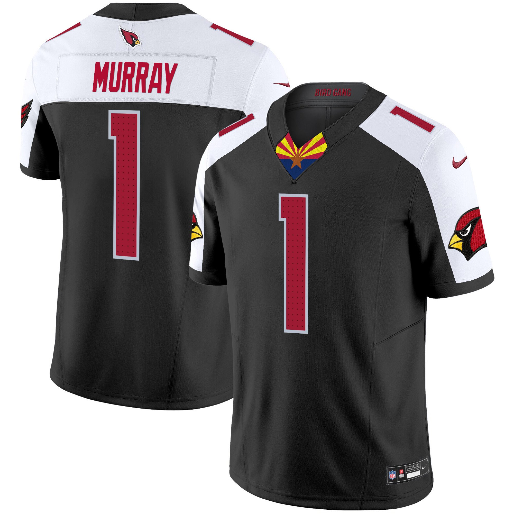 Men's Kyler Murray Arizona Cardinals 2024 Special Vapor Limited Black Alternate Jersey - All Stitched