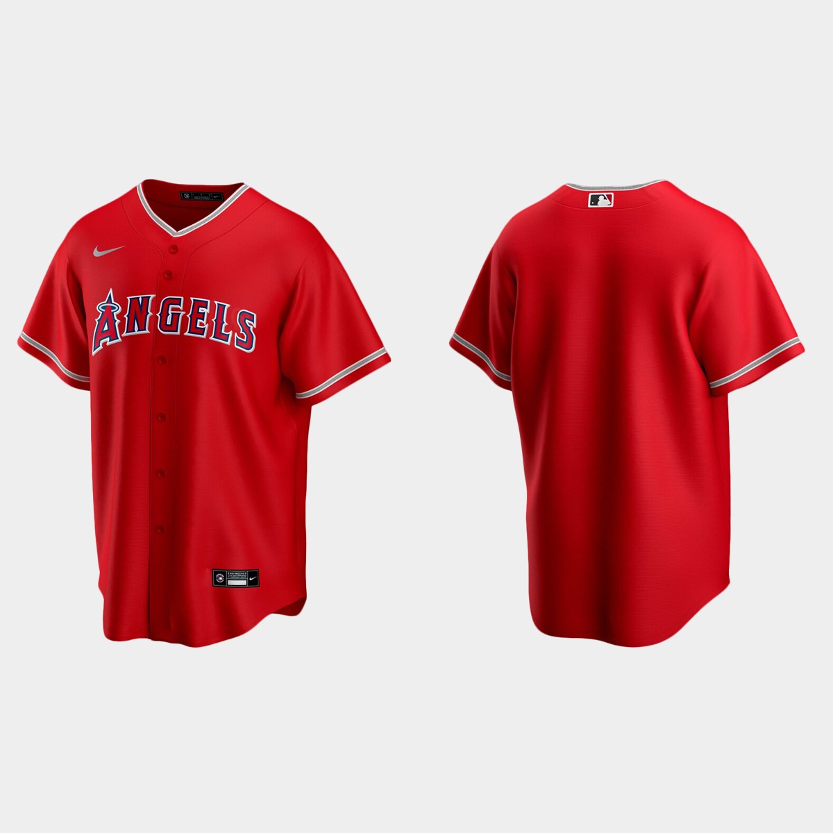 Men's Los Angeles Angels Alternate Jersey - Red