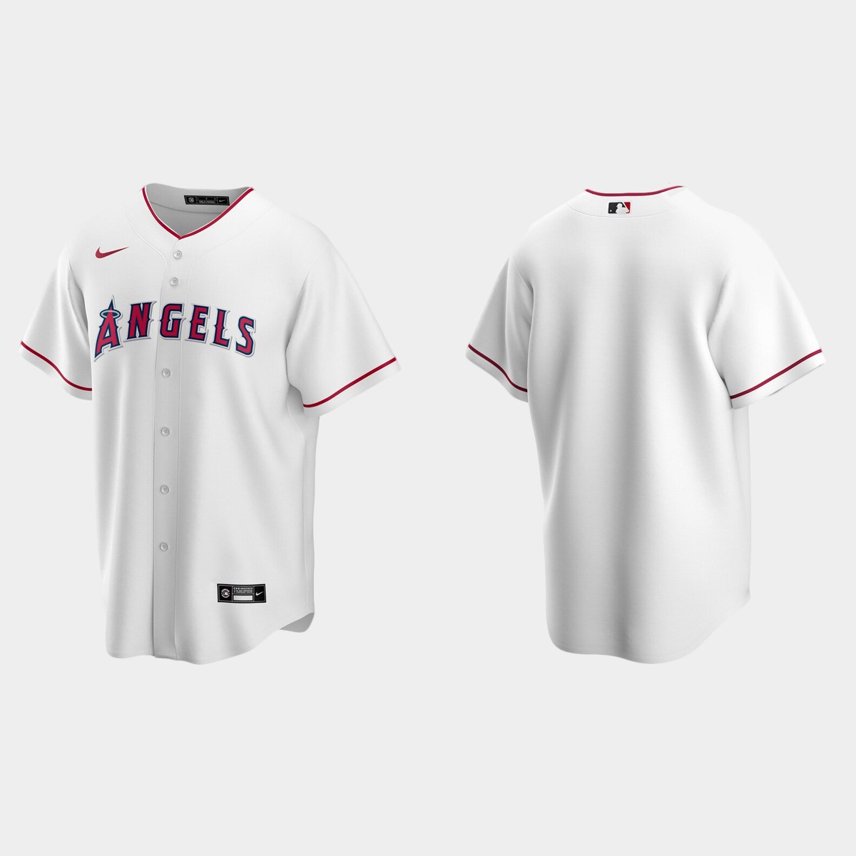 Men's Los Angeles Angels Home Jersey - White