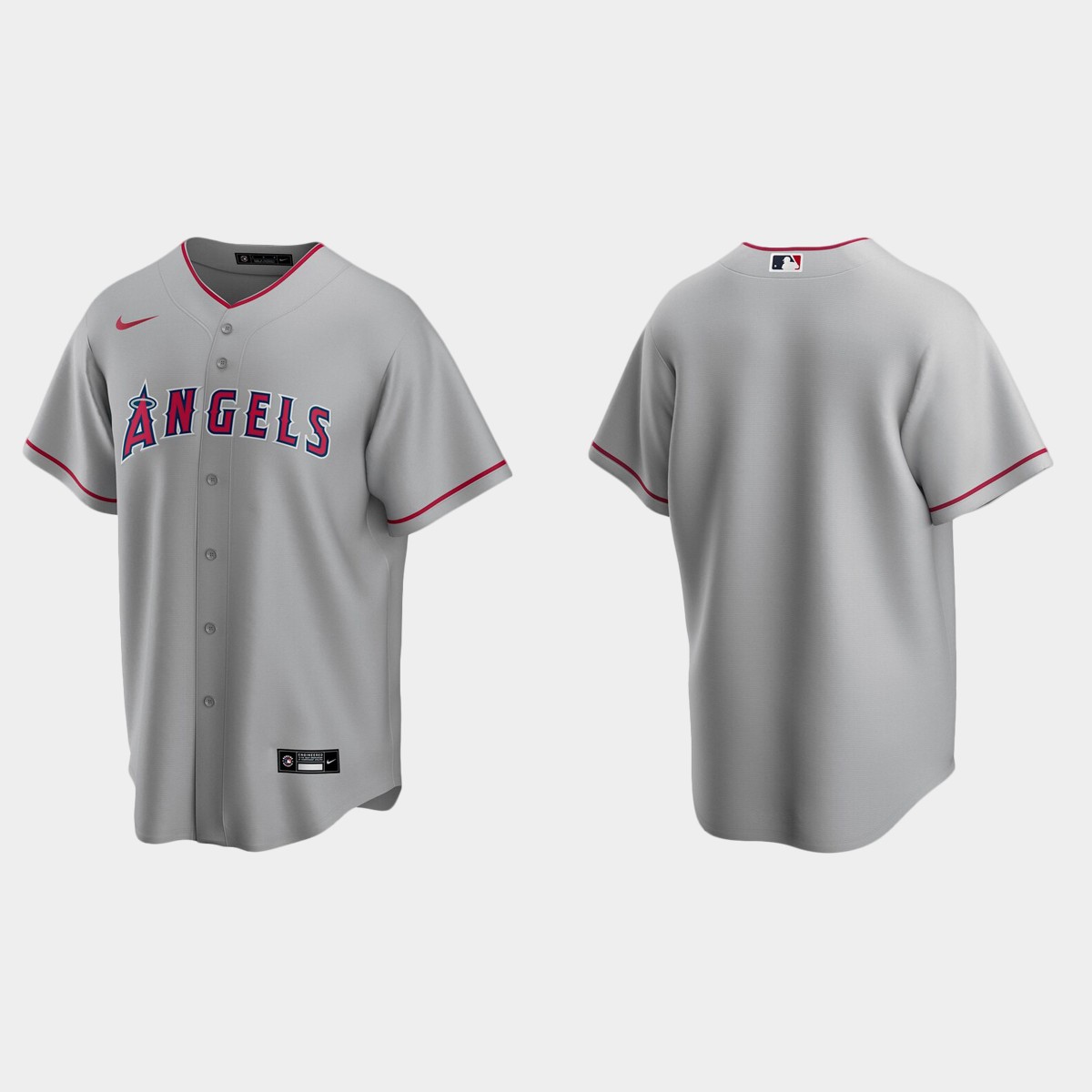 Men's Los Angeles Angels Road Jersey - Gray