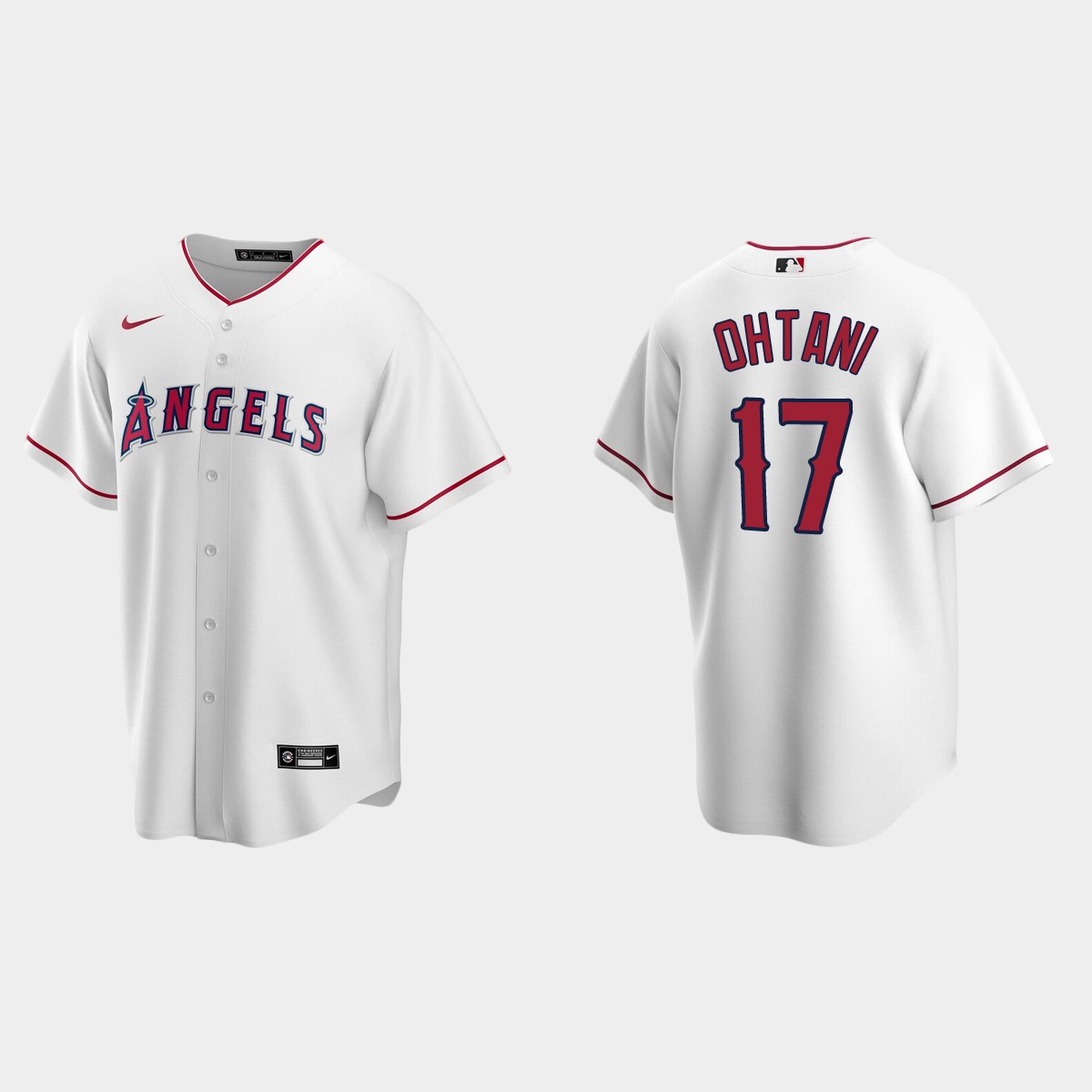 Men's Los Angeles Angels Shohei Ohtani Home Jersey - White