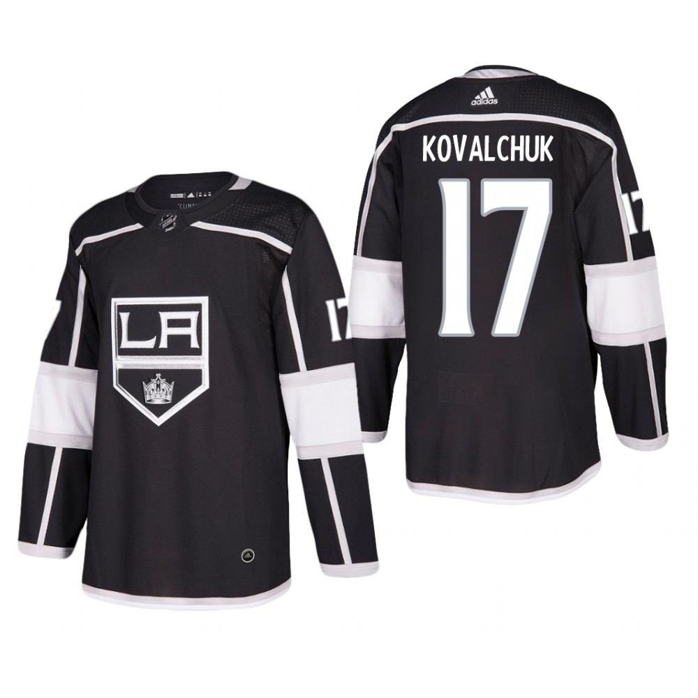 Men's Los Angeles Kings Ilya Kovalchuk #17 Home Black Player Cheap Jersey