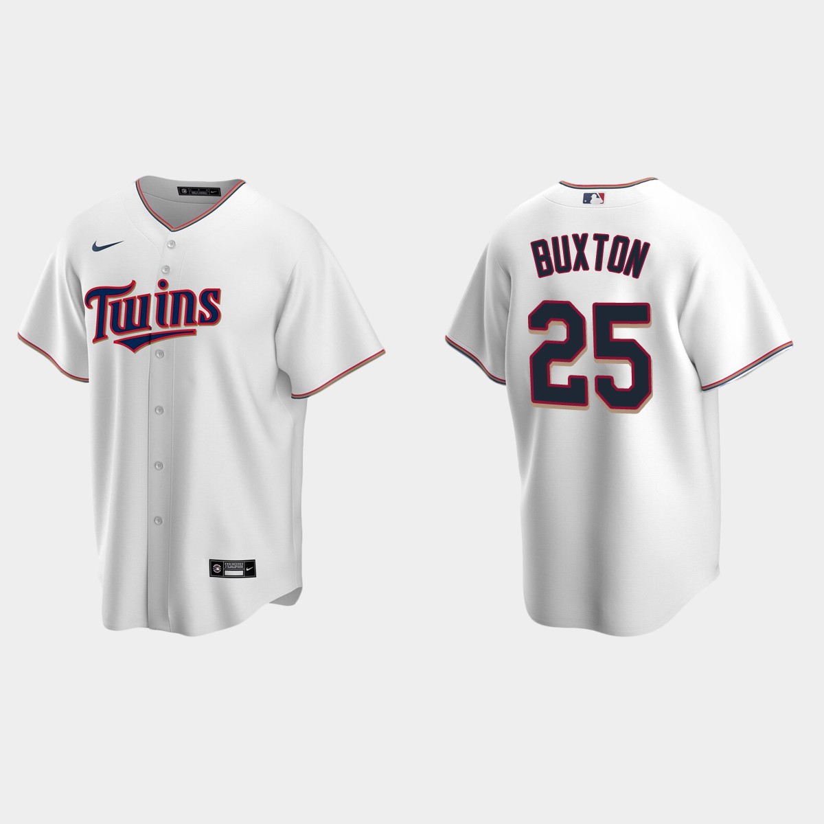 Men's Minnesota Twins Byron Buxton Home Jersey - White