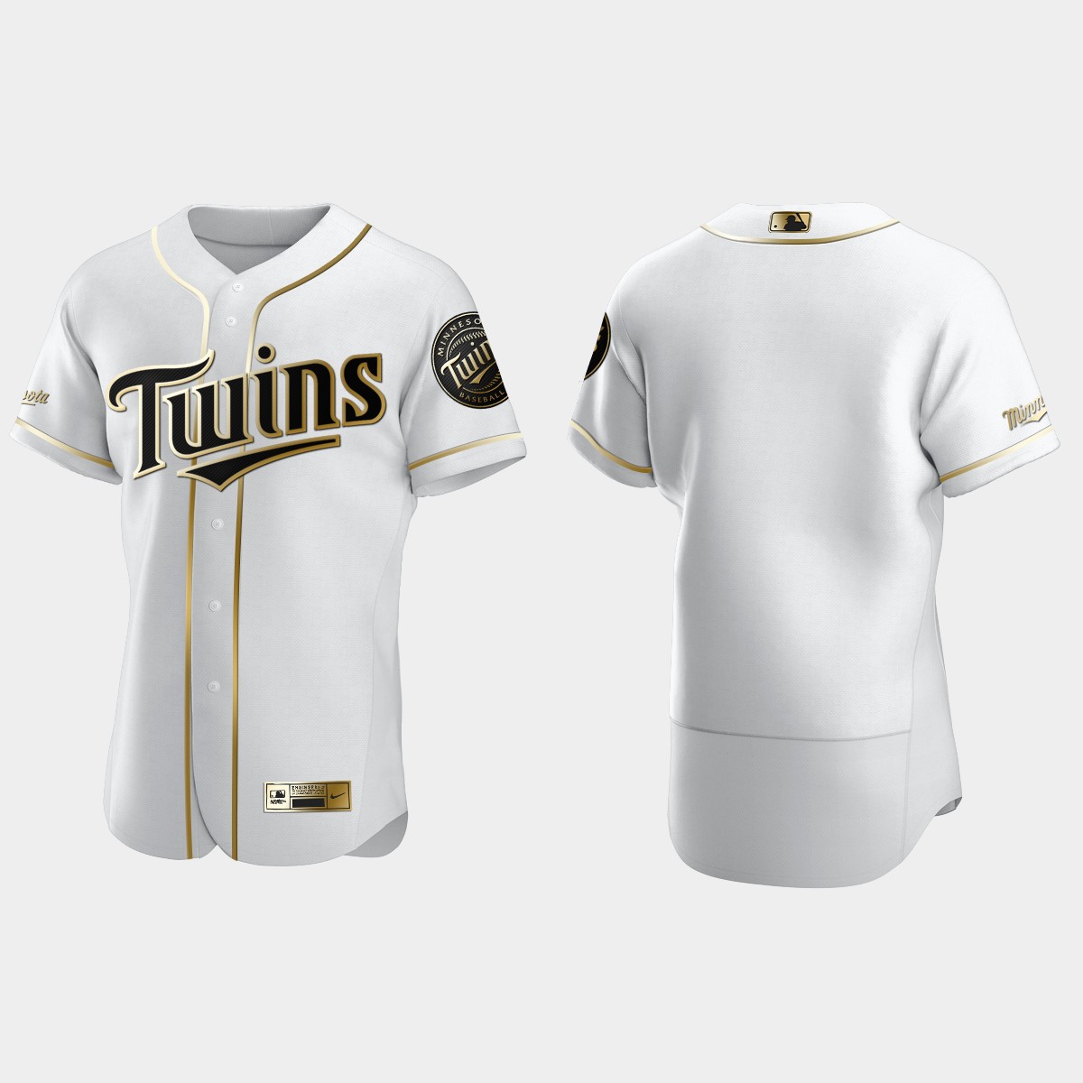 Men's Minnesota Twins Golden Edition Jersey - White
