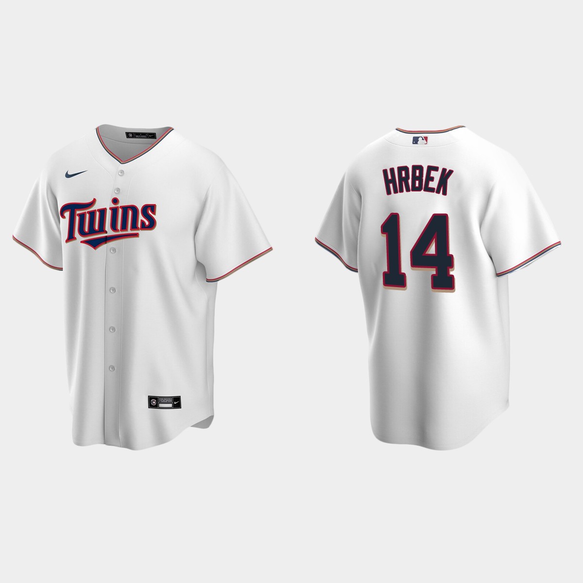 Men's Minnesota Twins Kent Hrbek White Retired Player Jersey
