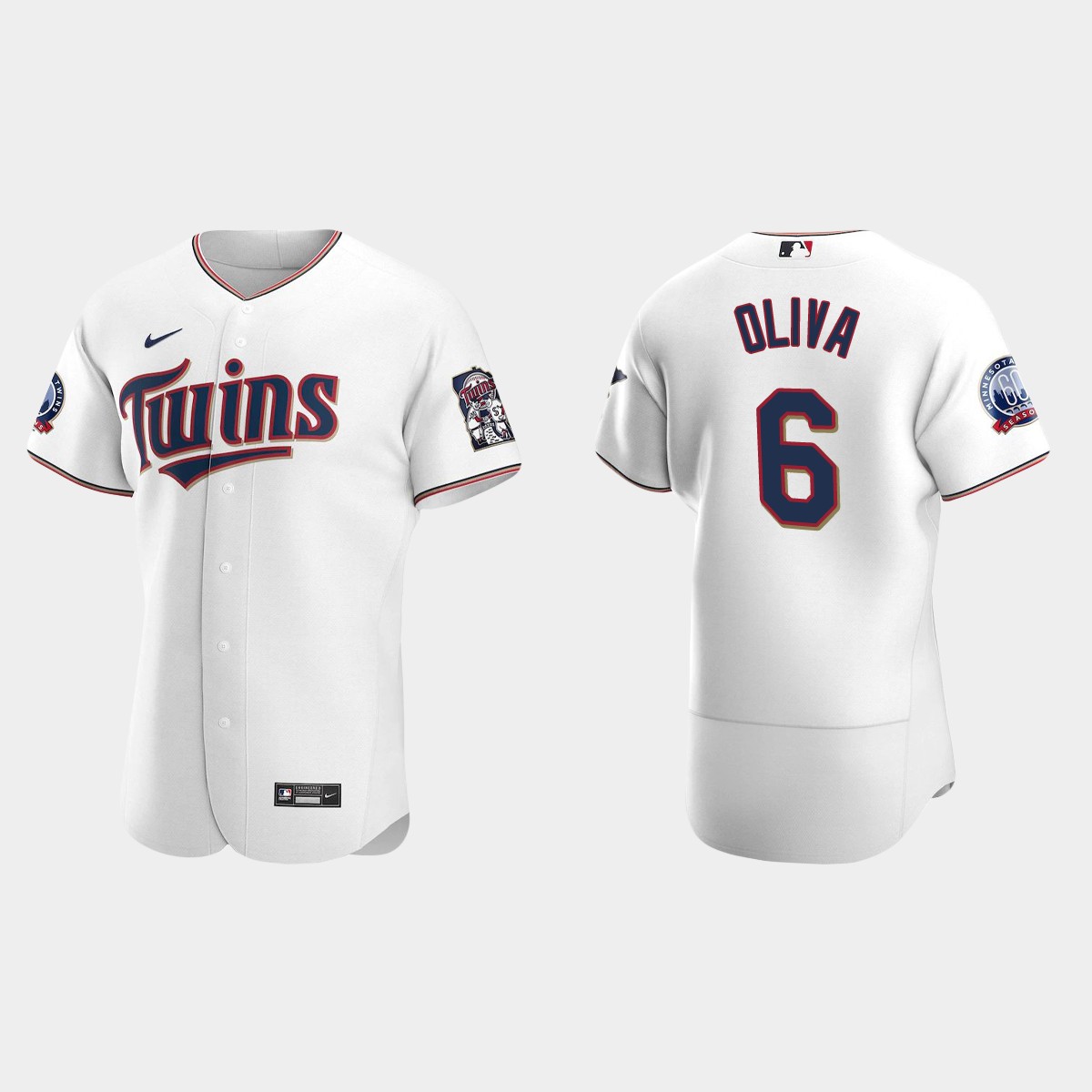 Men's Minnesota Twins Tony Oliva White Retired Player Jersey