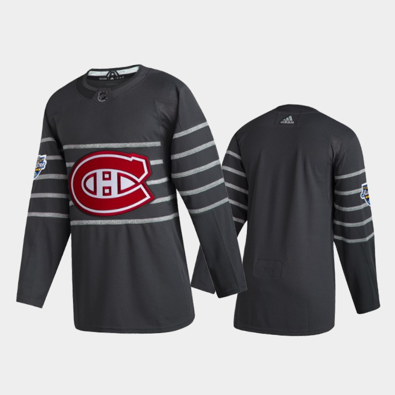 Men's Montreal Canadiens Gray 2020 NHL All-Star Game Adidas Jersey