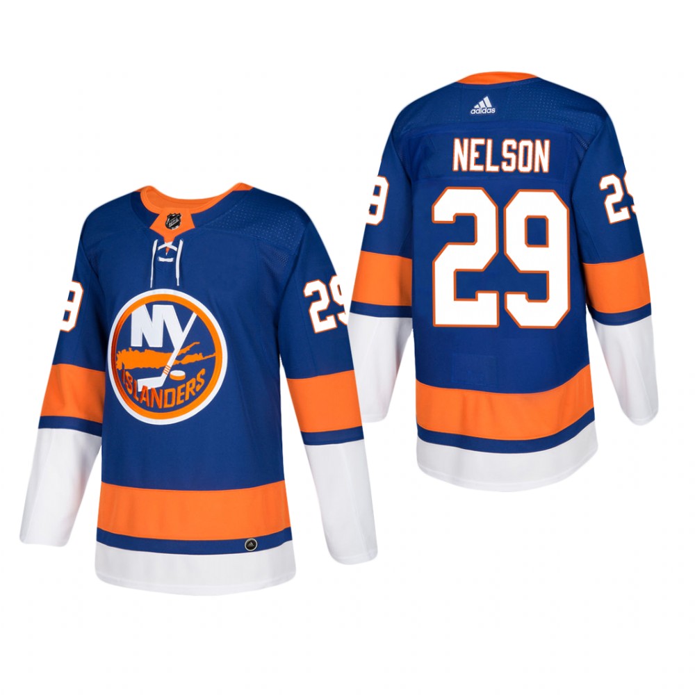 Men's New York Islanders Brock Nelson #29 Home Blue Player Cheap Jersey