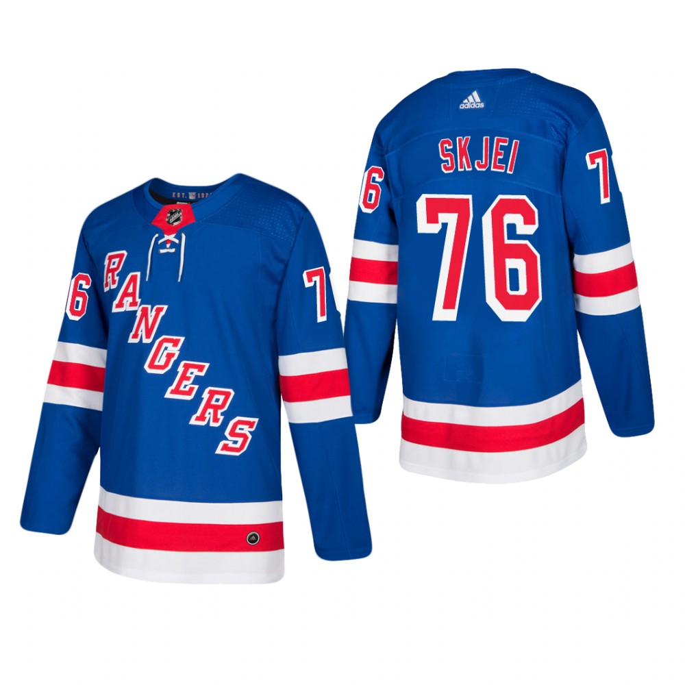 Men's New York Rangers Brady Skjei #76 Home Blue Player Cheap Jersey