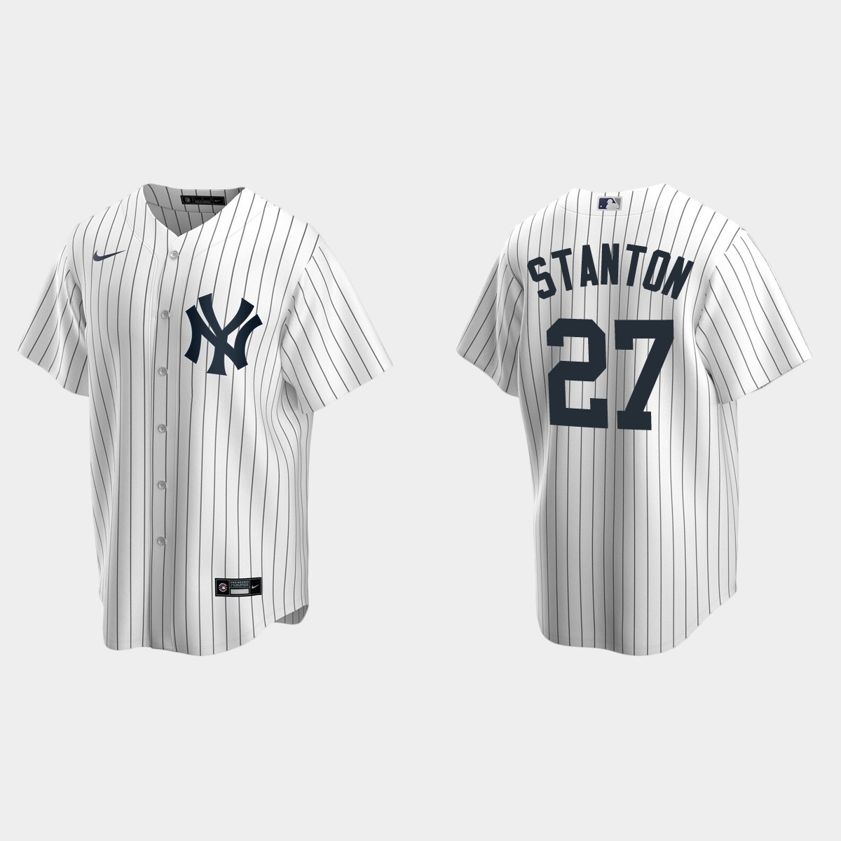 Men's New York Yankees Giancarlo Stanton Home Jersey - White