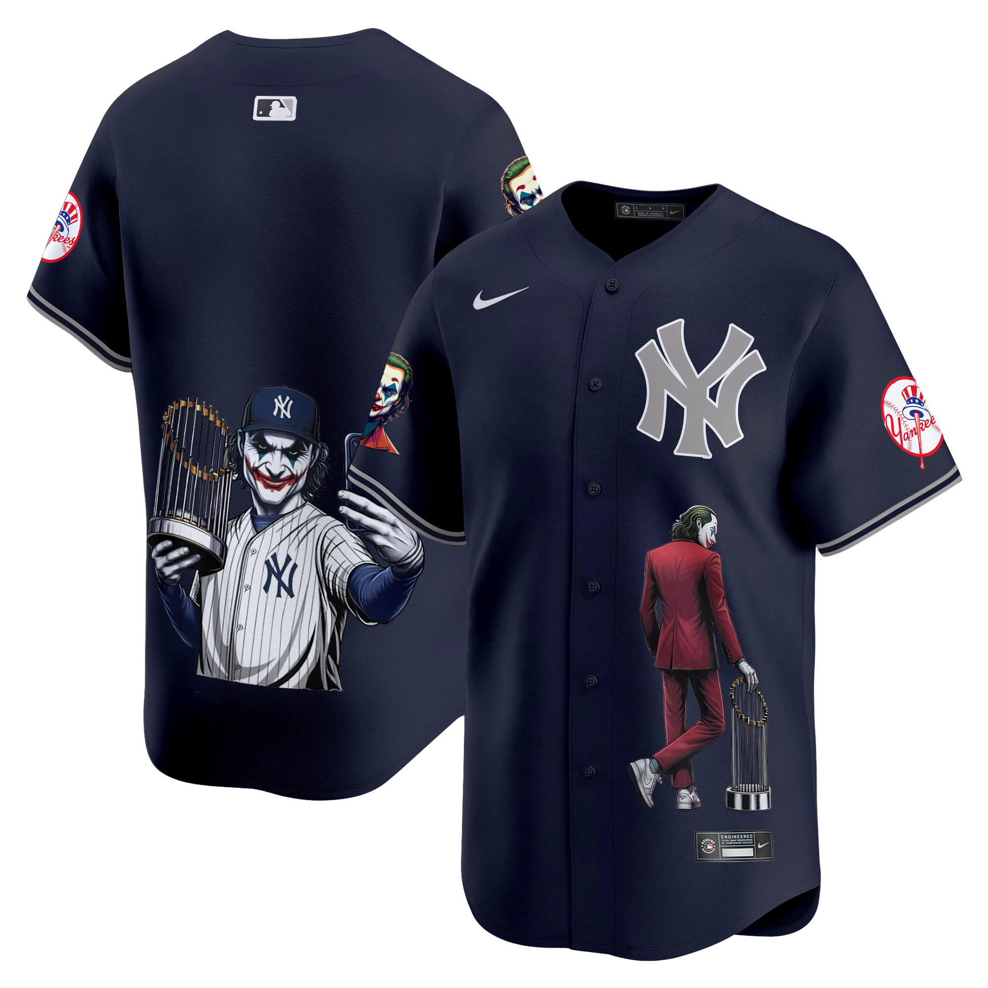 Men's New York Yankees Joker Vapor Premier Limited Alternate Jersey - Printed