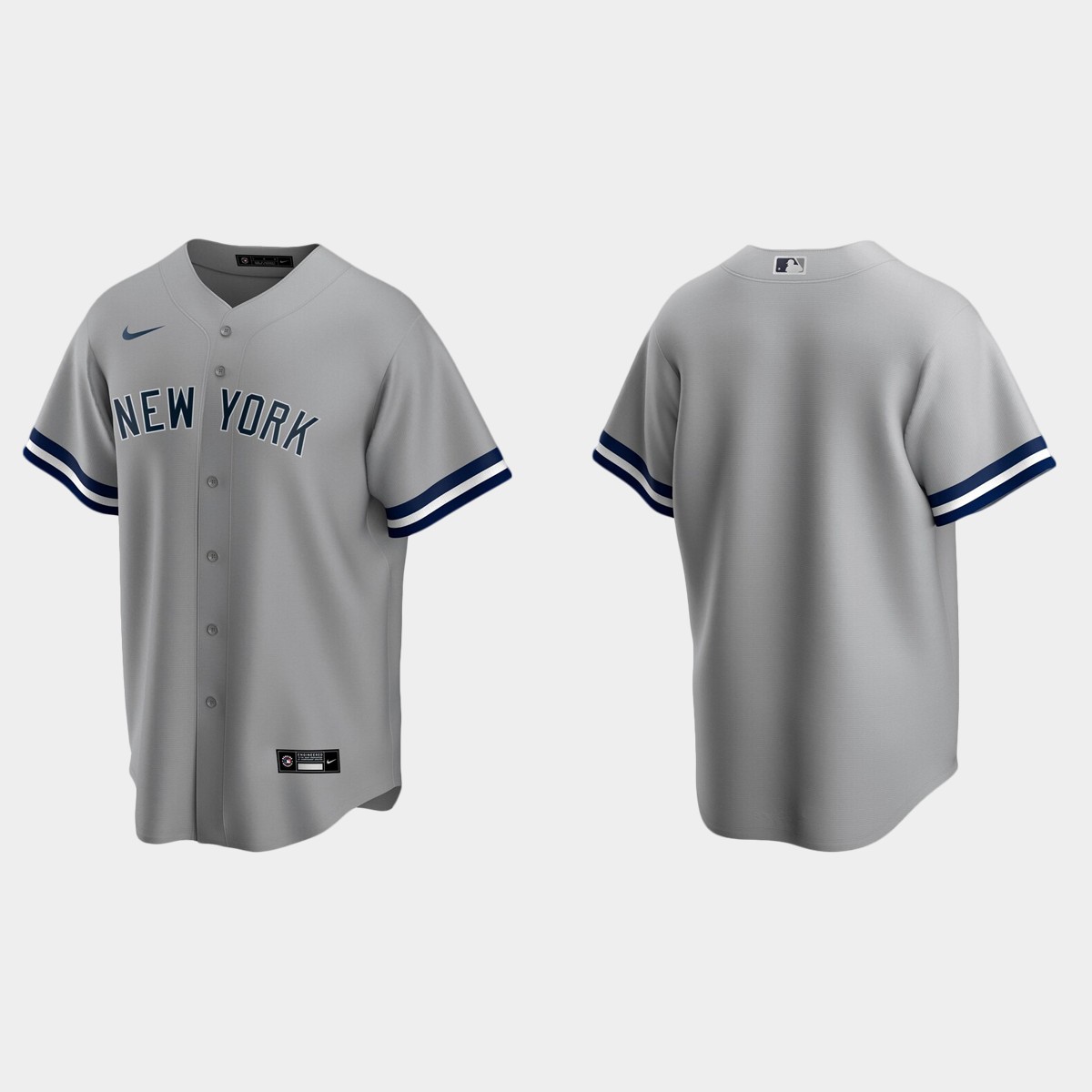 Men's New York Yankees Road Jersey - Gray