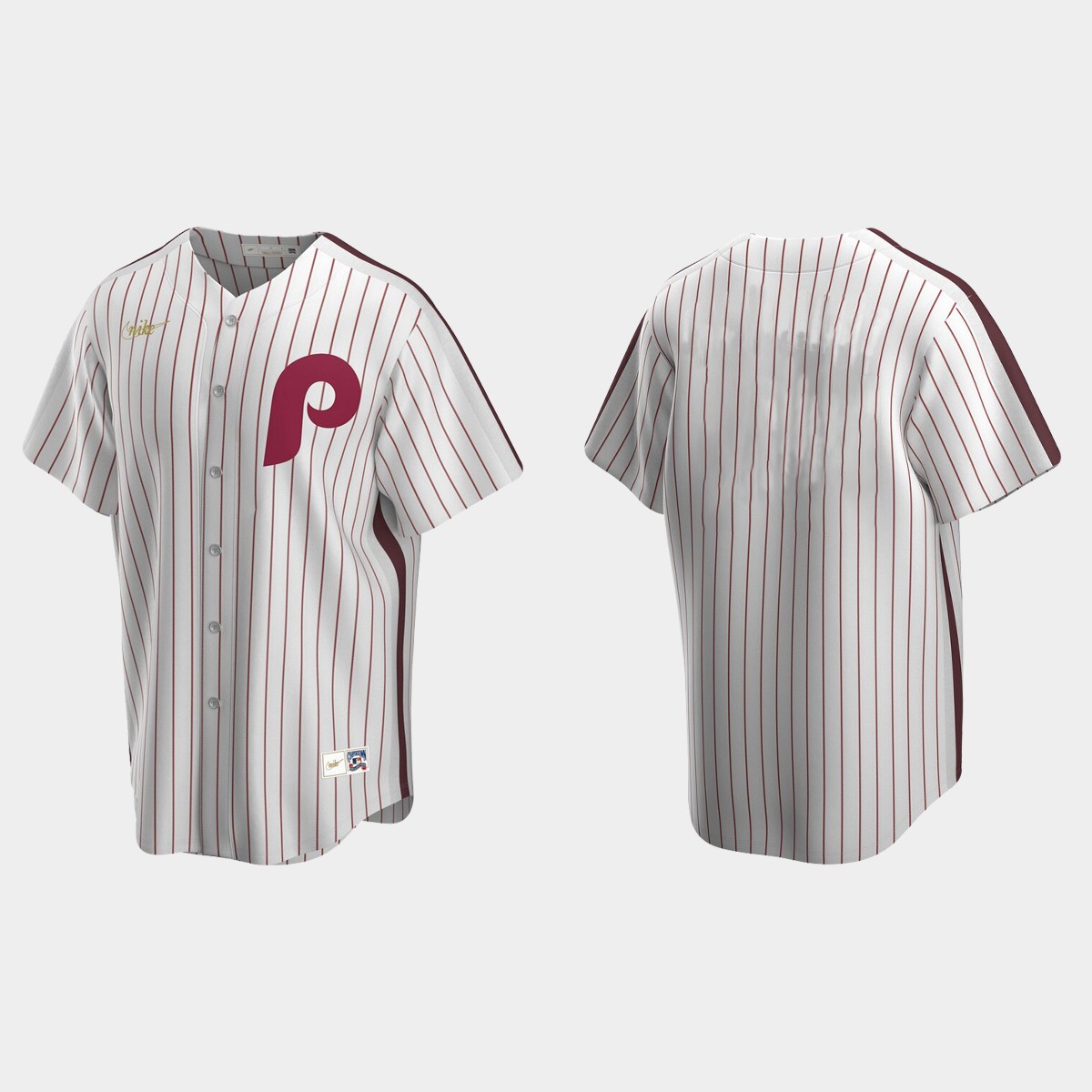 Men's Philadelphia Phillies Cooperstown Collection Home Jersey - White