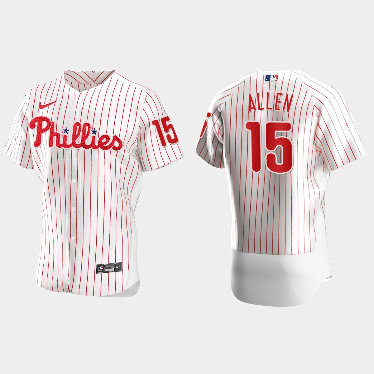 Men's Philadelphia Phillies Dick Allen White Retired Player Jersey