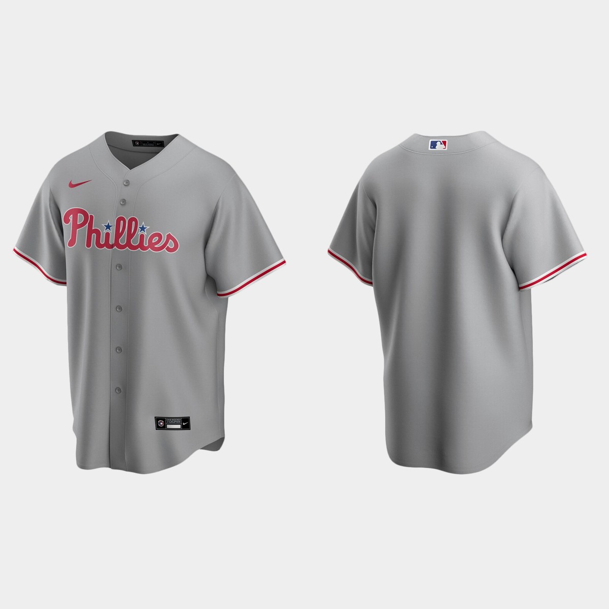 Men's Philadelphia Phillies Road Jersey - Gray