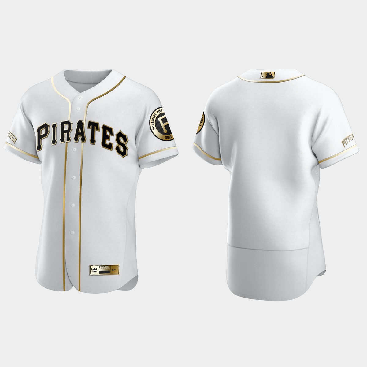Men's Pittsburgh Pirates Golden Edition Jersey - White
