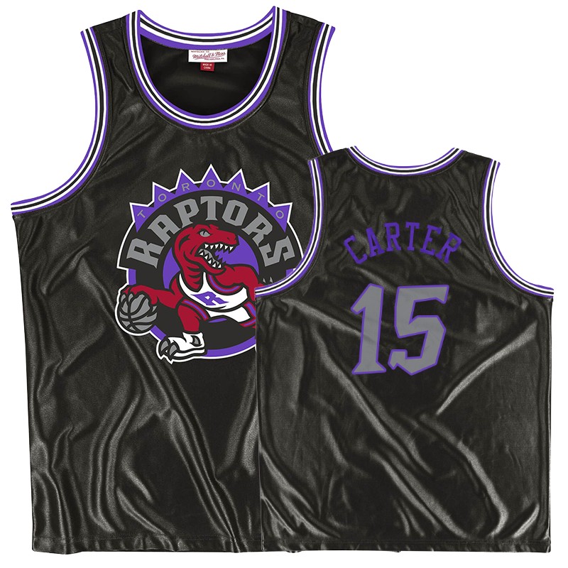 Men's Raptors Vince Carter Black Throwback MITCHELL & NESS Tank Top