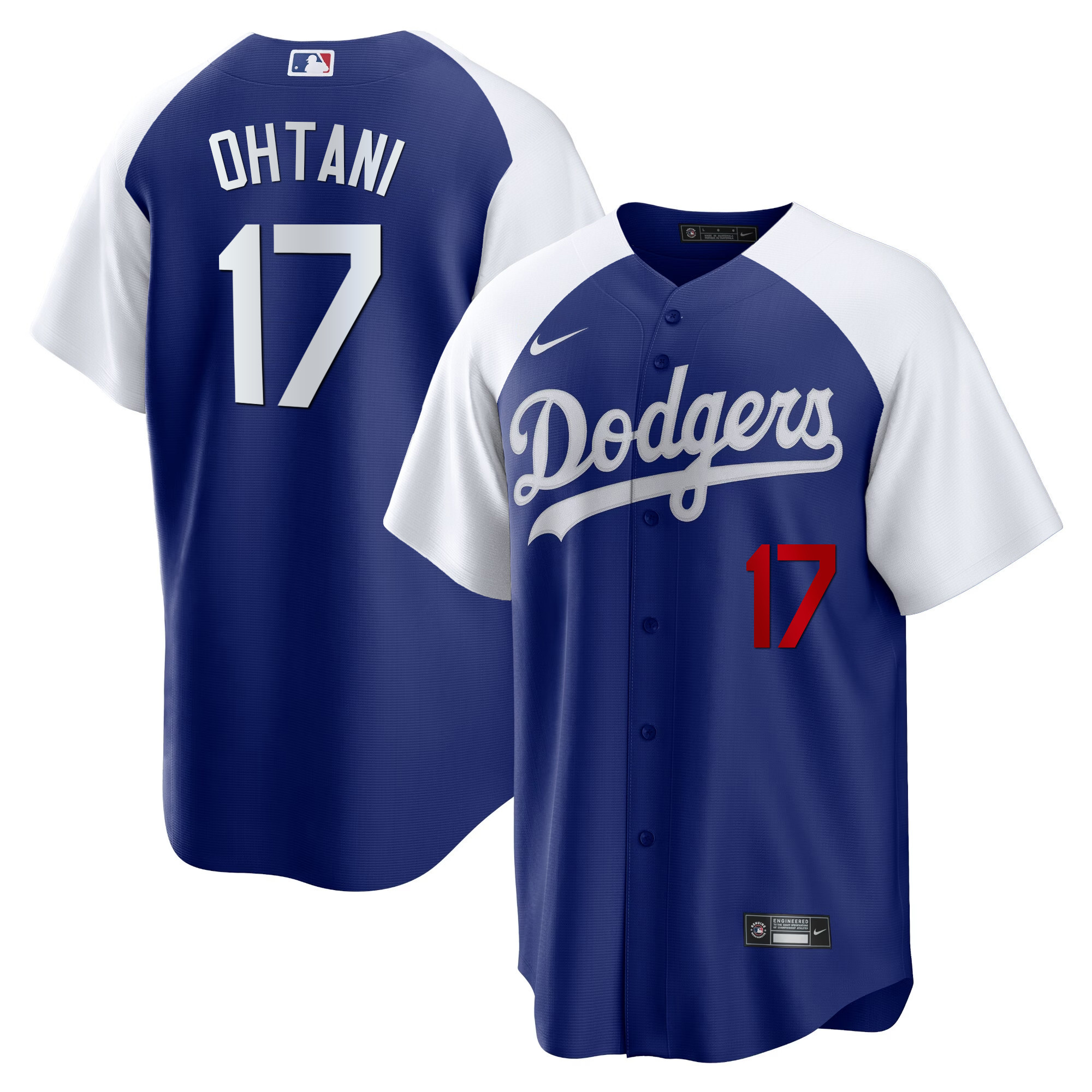 Men's Shohei Ohtani Los Angeles Dodgers Cool Base Alternate Royal  Jersey - All Stitched
