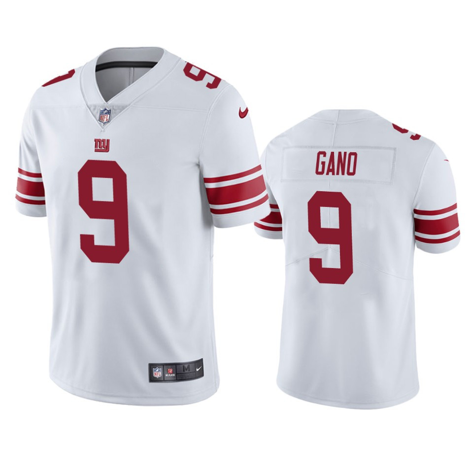 Men’s Stitched Jersey New York Giants Graham Gano 9 White Vapor Limited Stitched Jersey