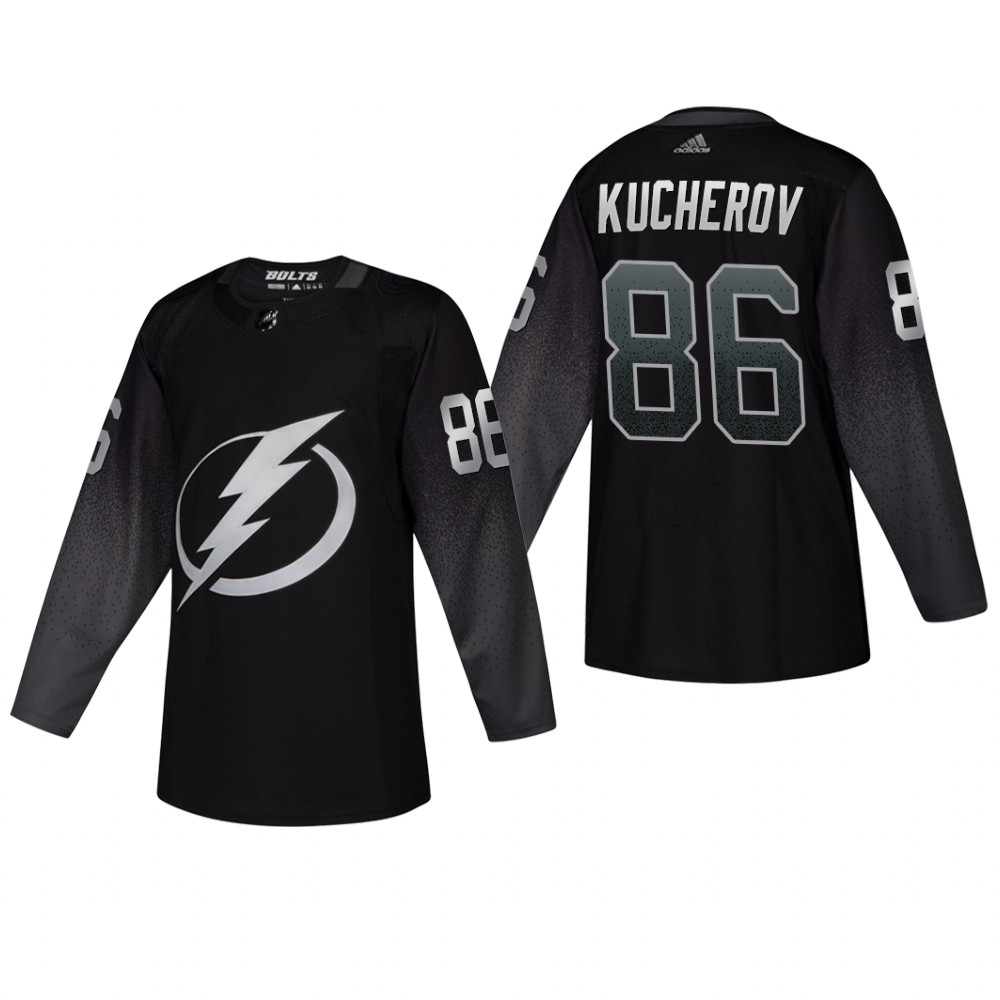 Men's Tampa Bay Lightning Nikita Kucherov #86 2019 Alternate Reasonable Jersey - Black