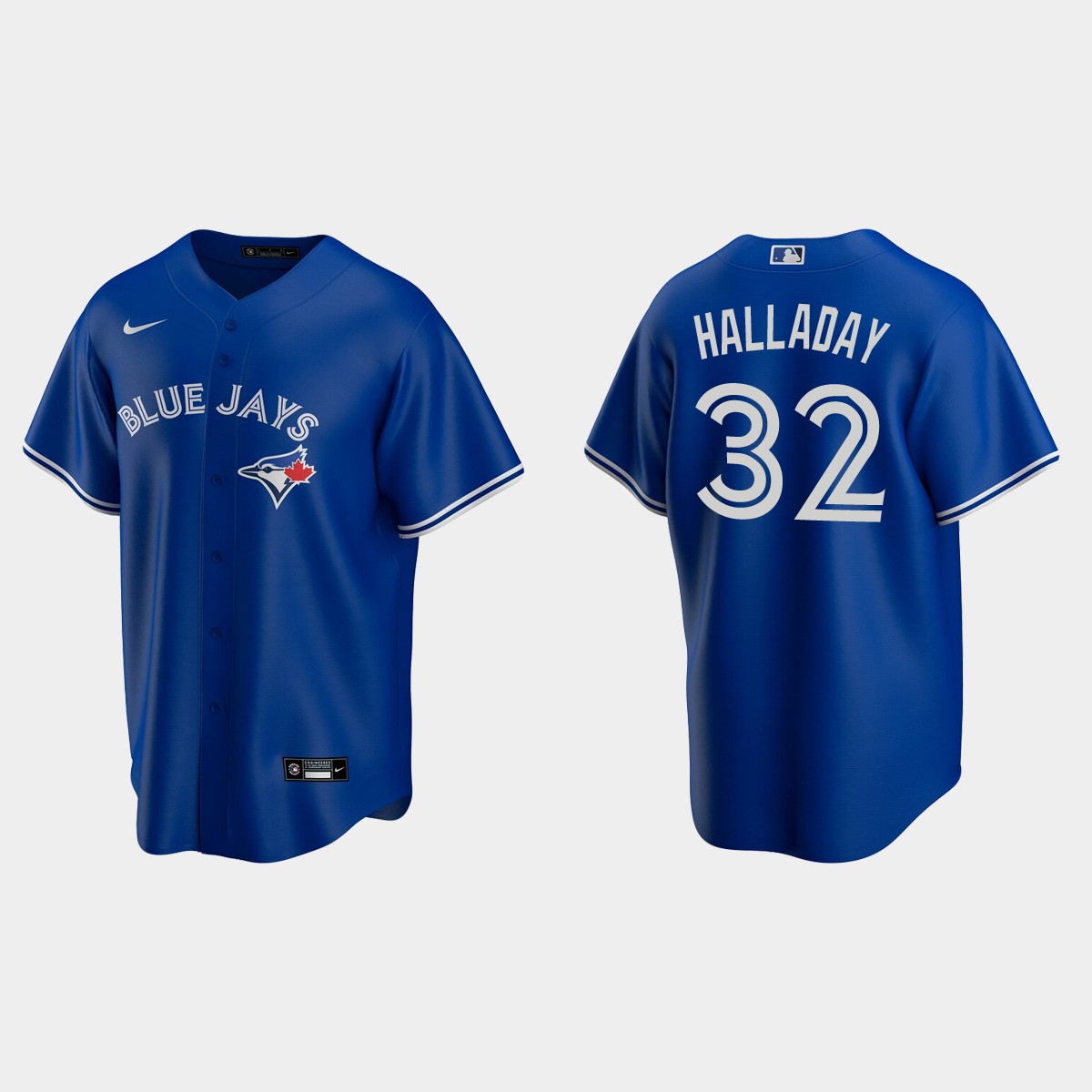 Men’s Toronto Blue Jays Roy Halladay #32 Alternate Jersey – Royal