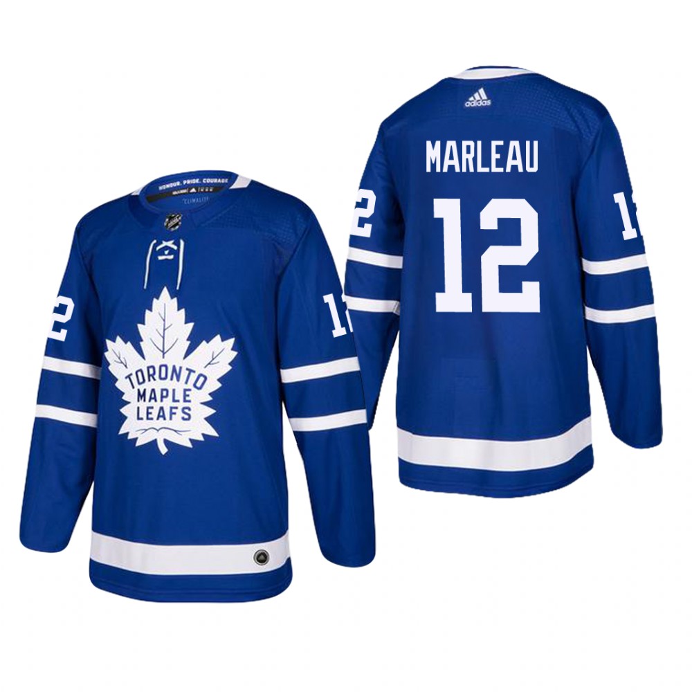 Men's Toronto Maple Leafs Patrick Marleau #12 Home Blue Player Cheap Jersey