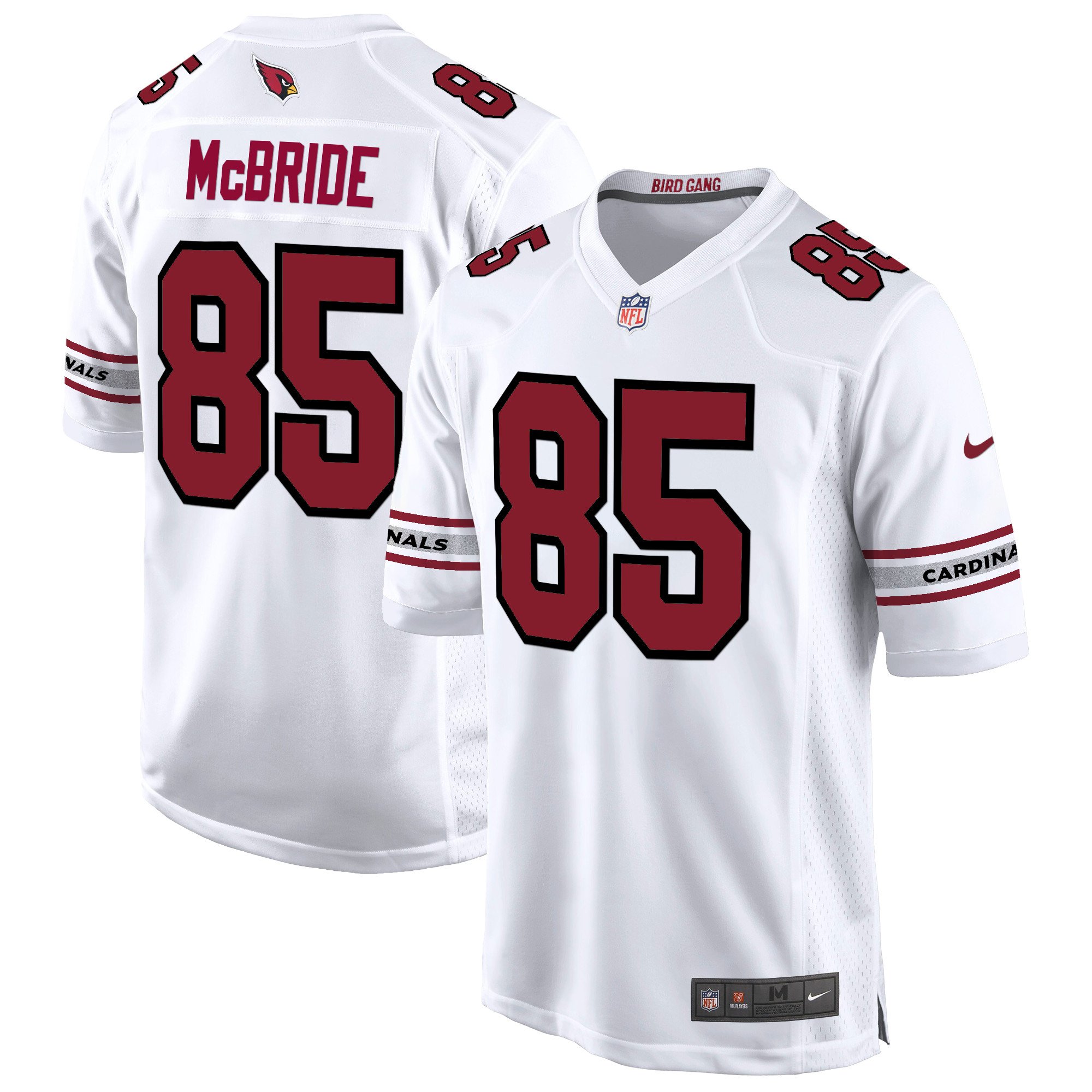 Men's Trey McBride Arizona Cardinals 2024 Game White Jersey - All Stitched