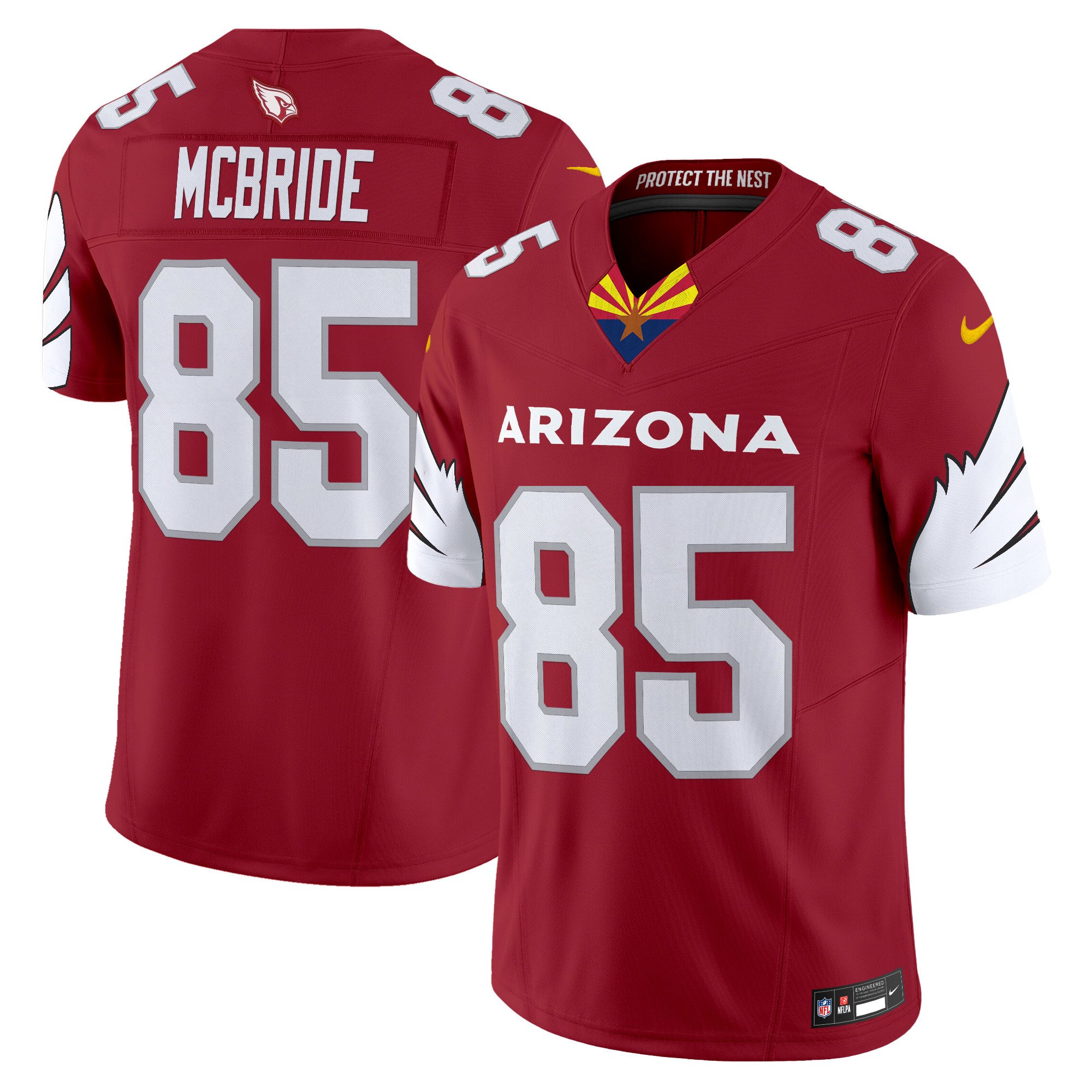 Men's Trey McBride Arizona Cardinals 2024 Special Vapor Limited Red Jersey - All Stitched